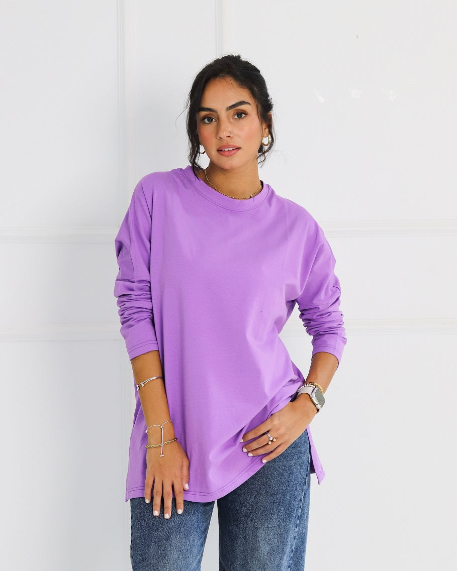 LILAC LACE SHIRT