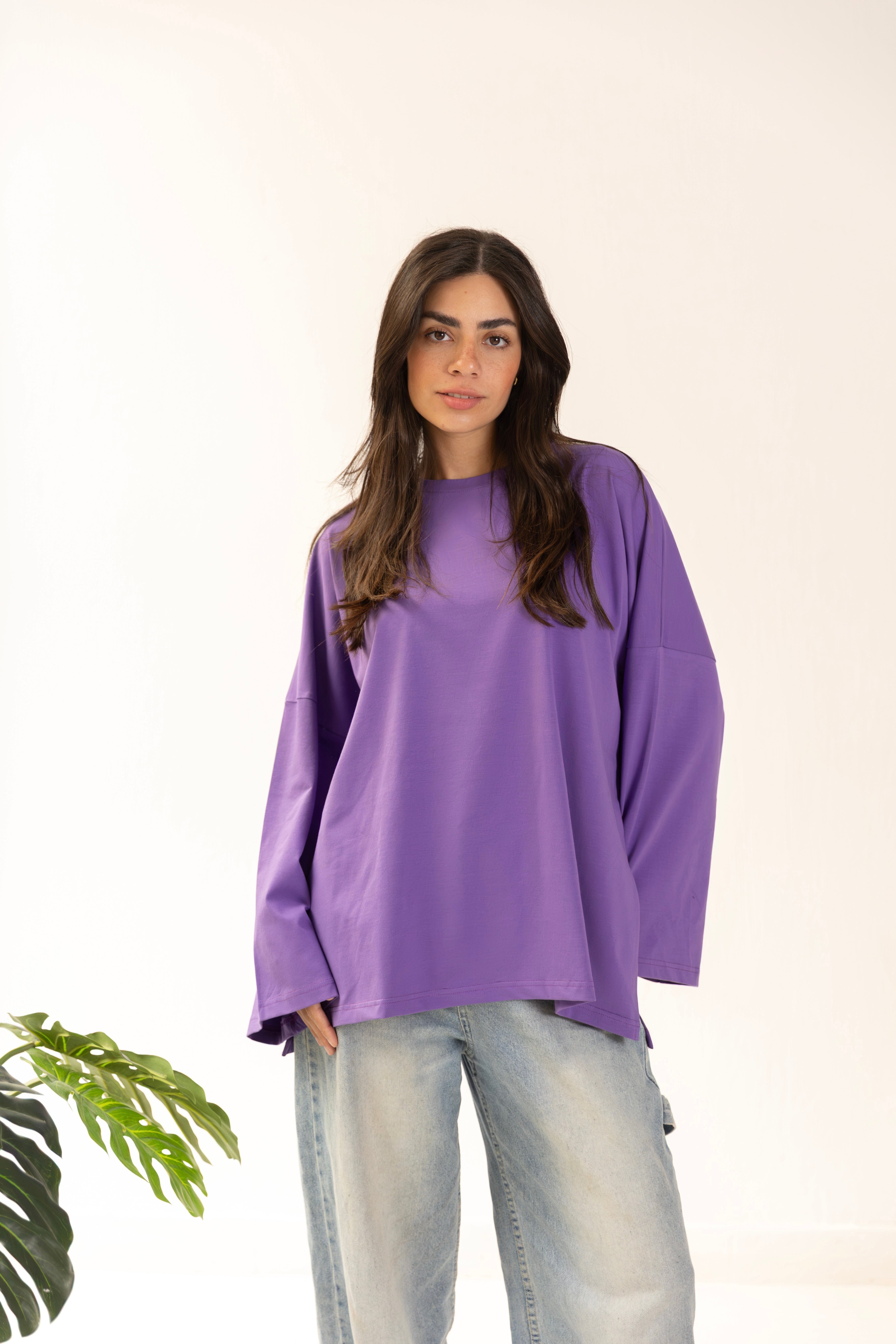 Canvas-tee lilacs