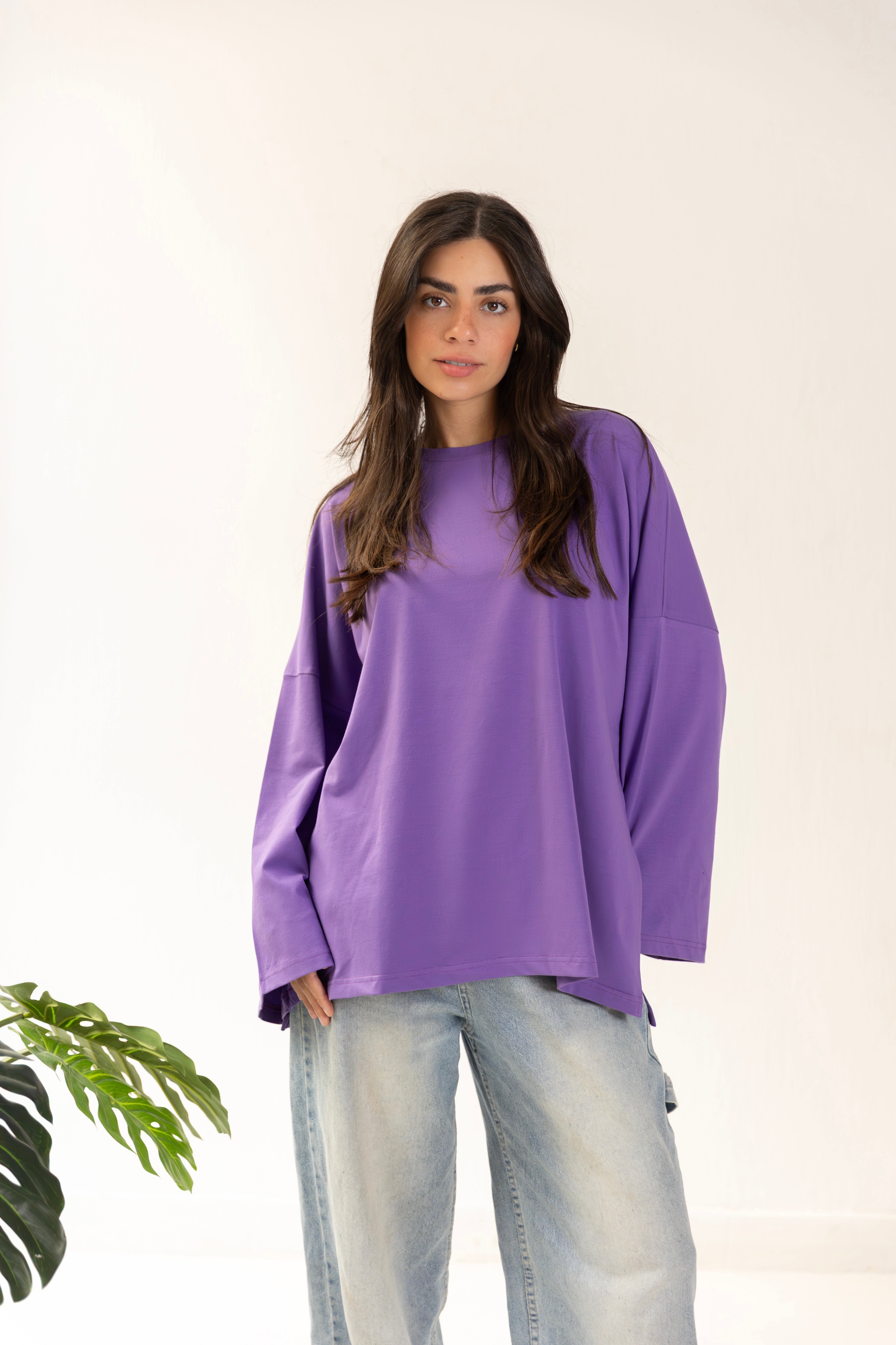 Canvas-tee lilacs
