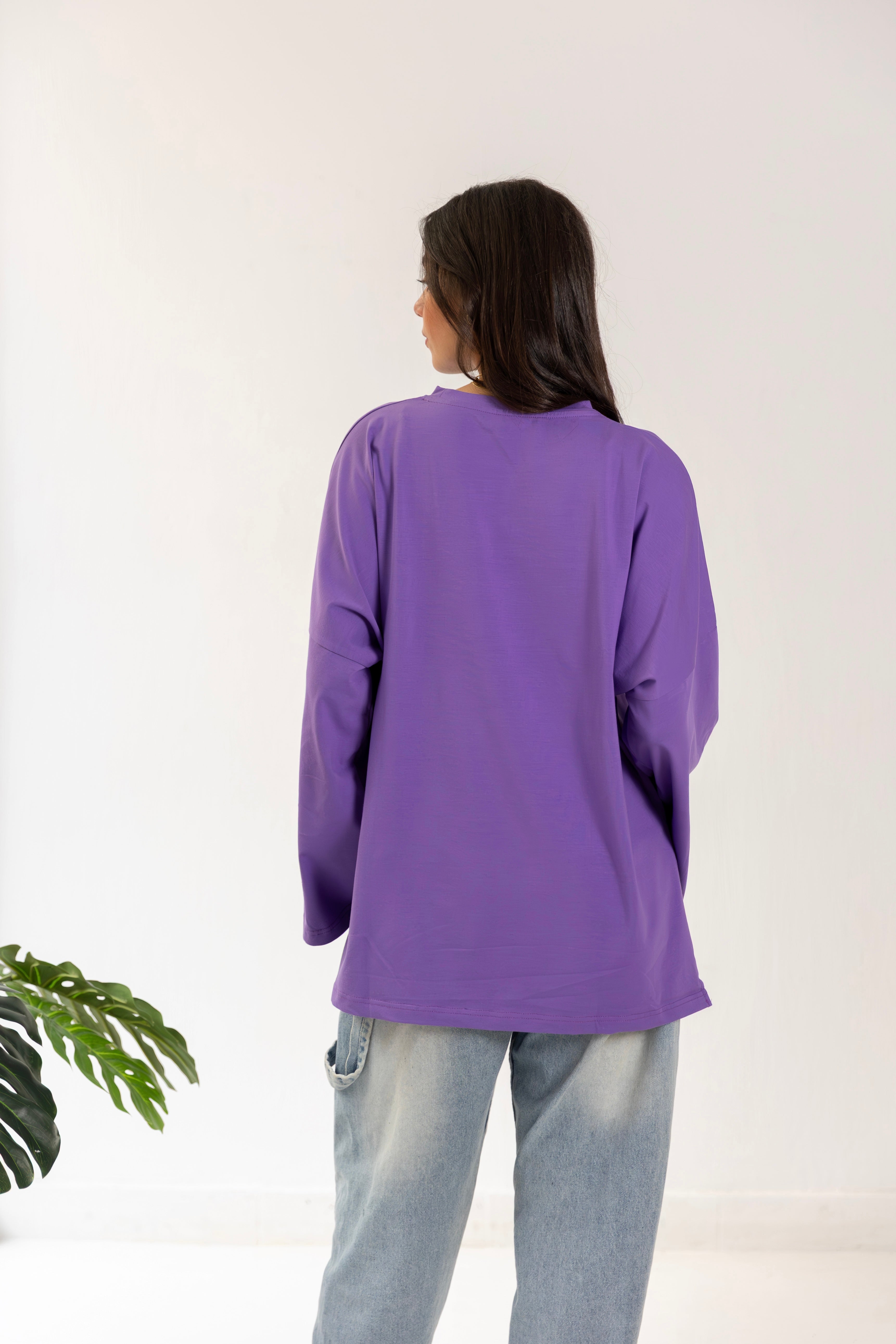 Canvas-tee lilacs