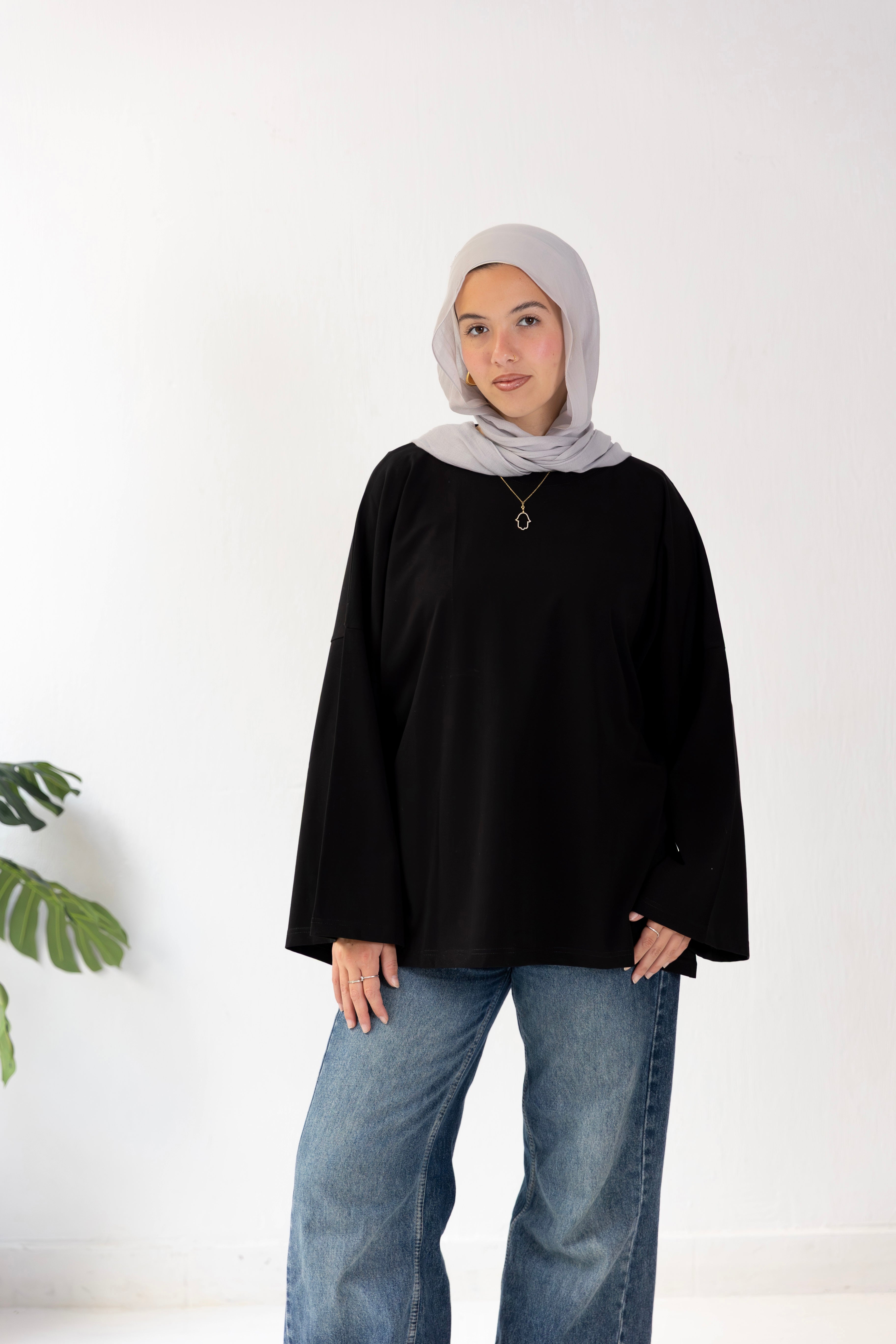 Canvas-tee  black