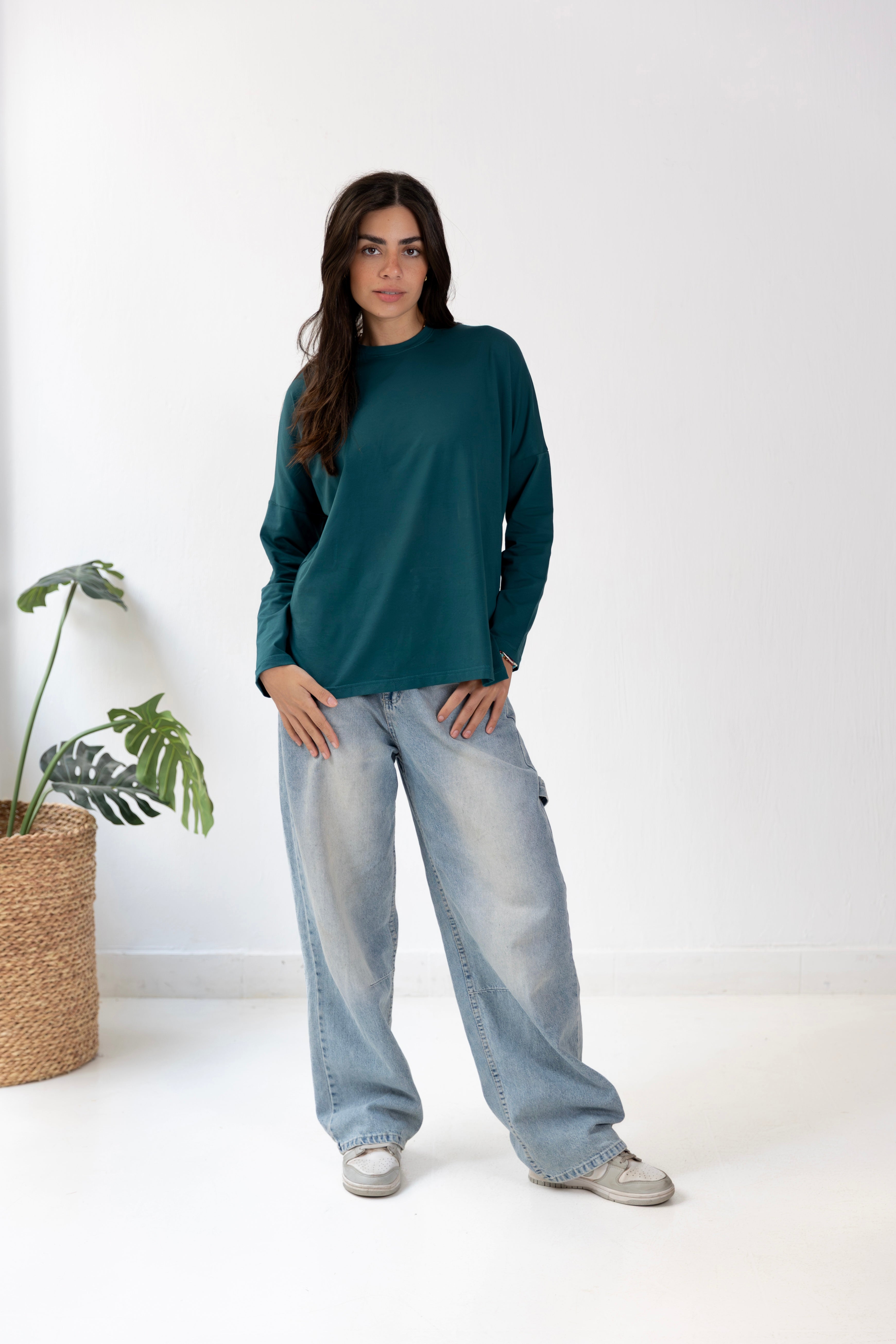 Premium cotton  T-shirts - TEAL