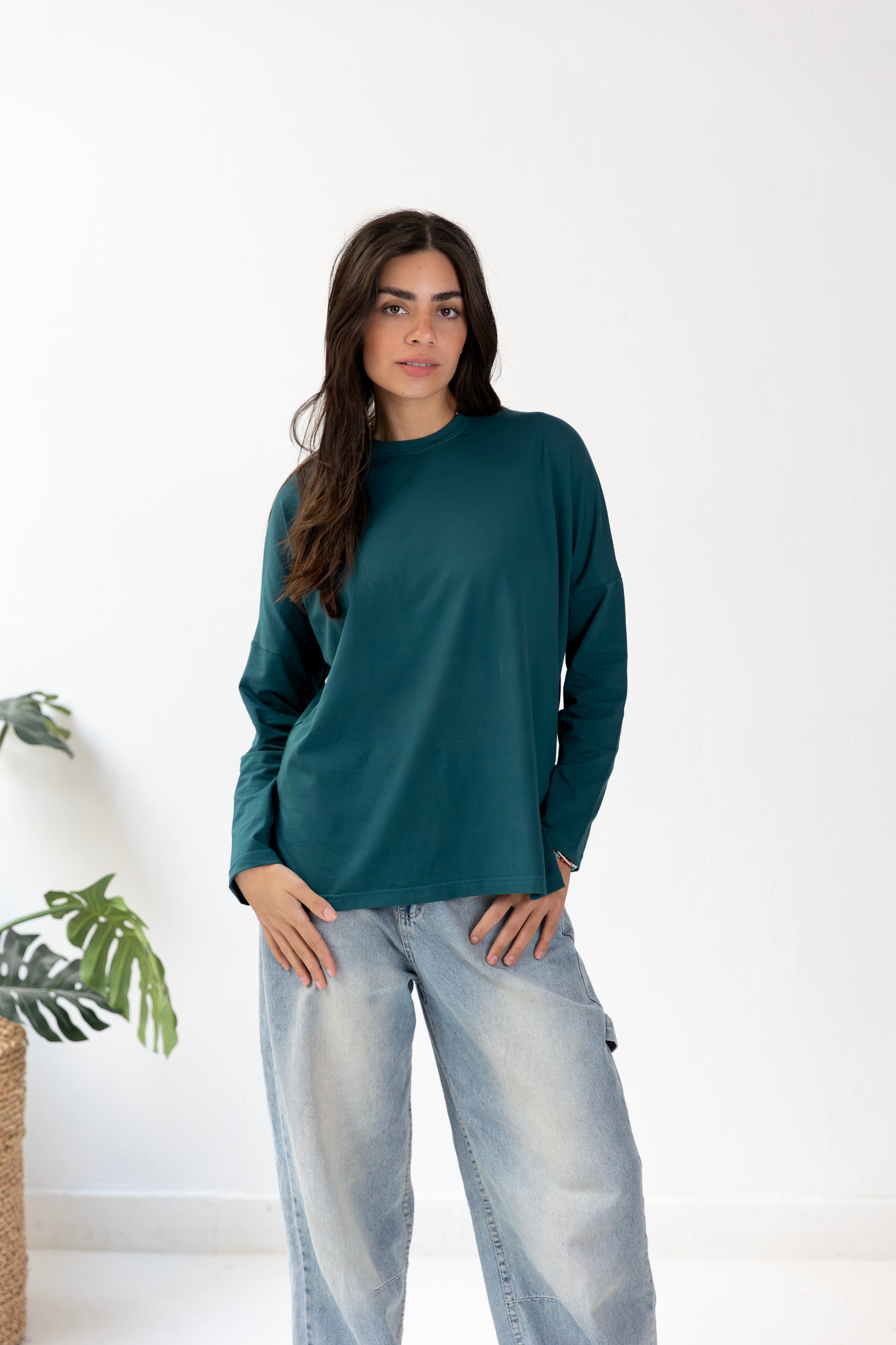 Premium cotton  T-shirts - TEAL
