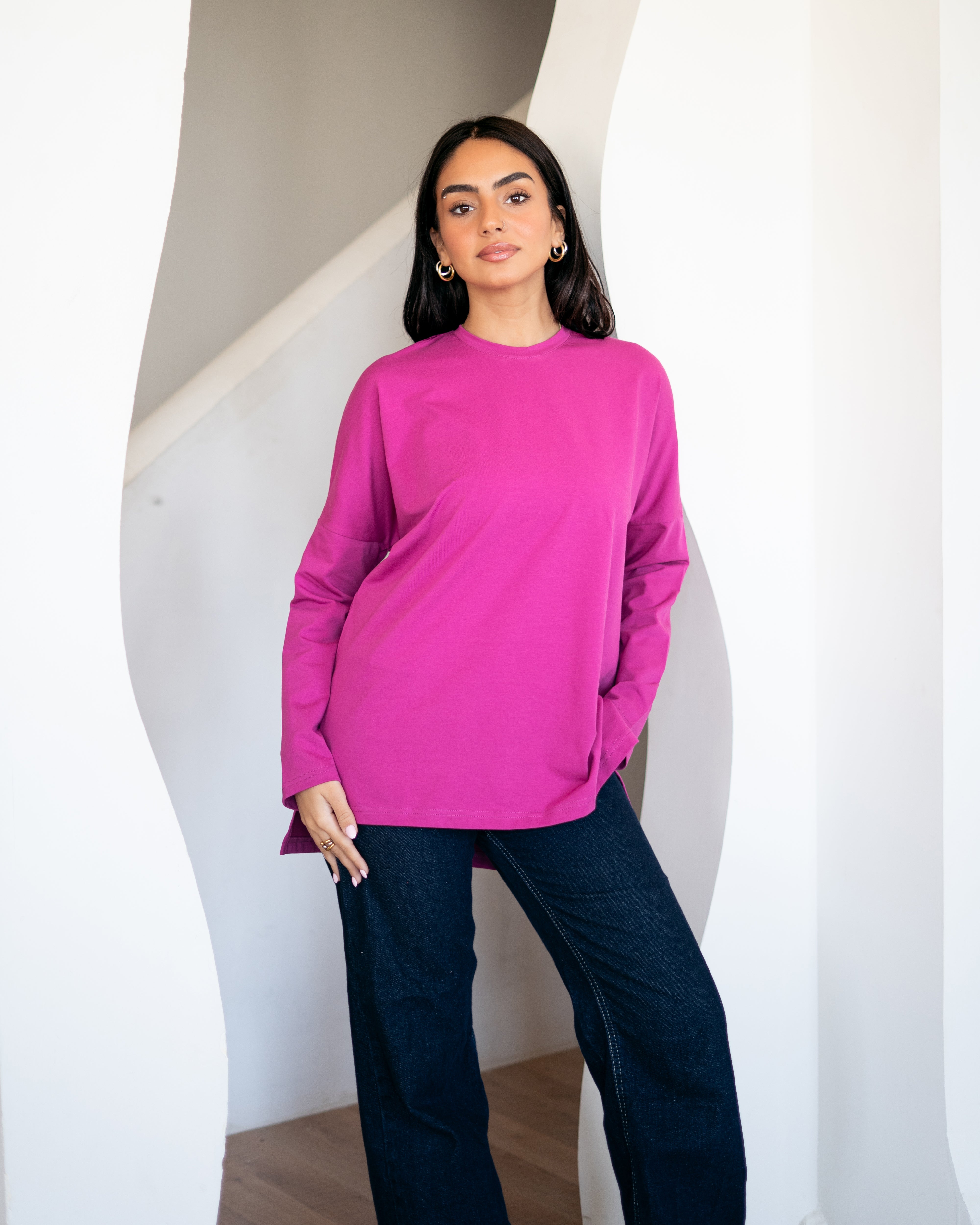 Premium cotton  T-shirts -Grape