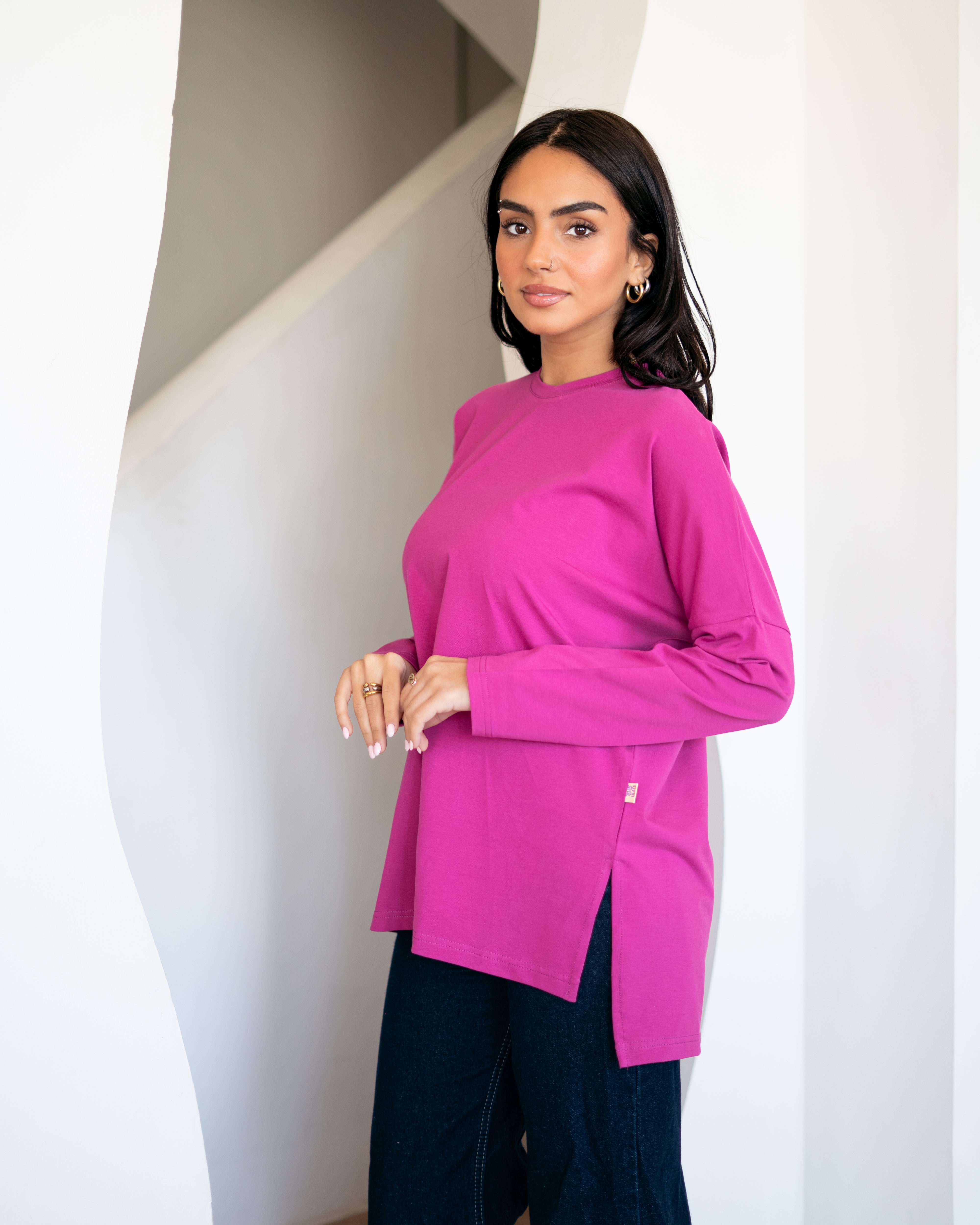 Premium cotton  T-shirts -Grape