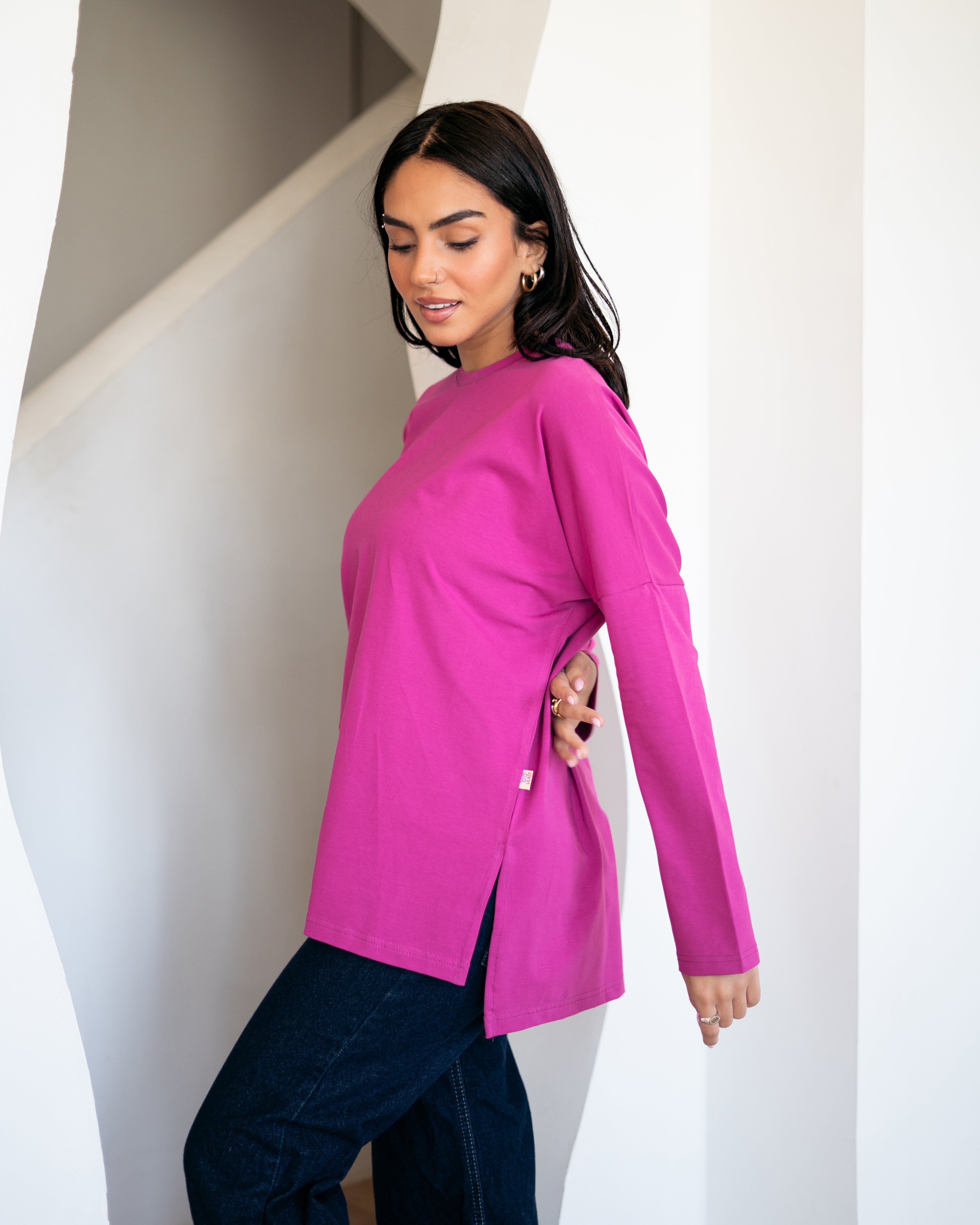 Premium cotton  T-shirts -Grape