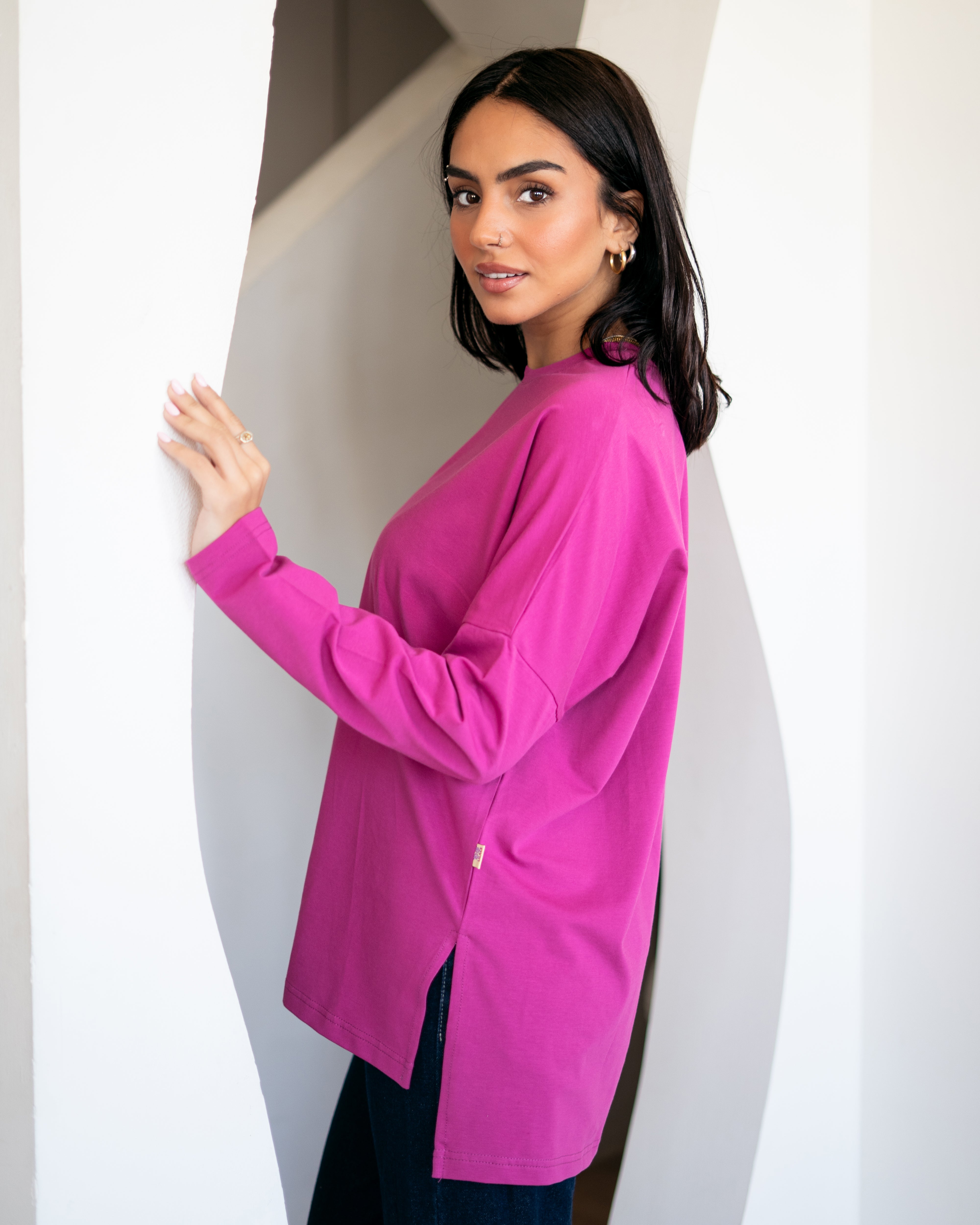 Premium cotton  T-shirts -Grape