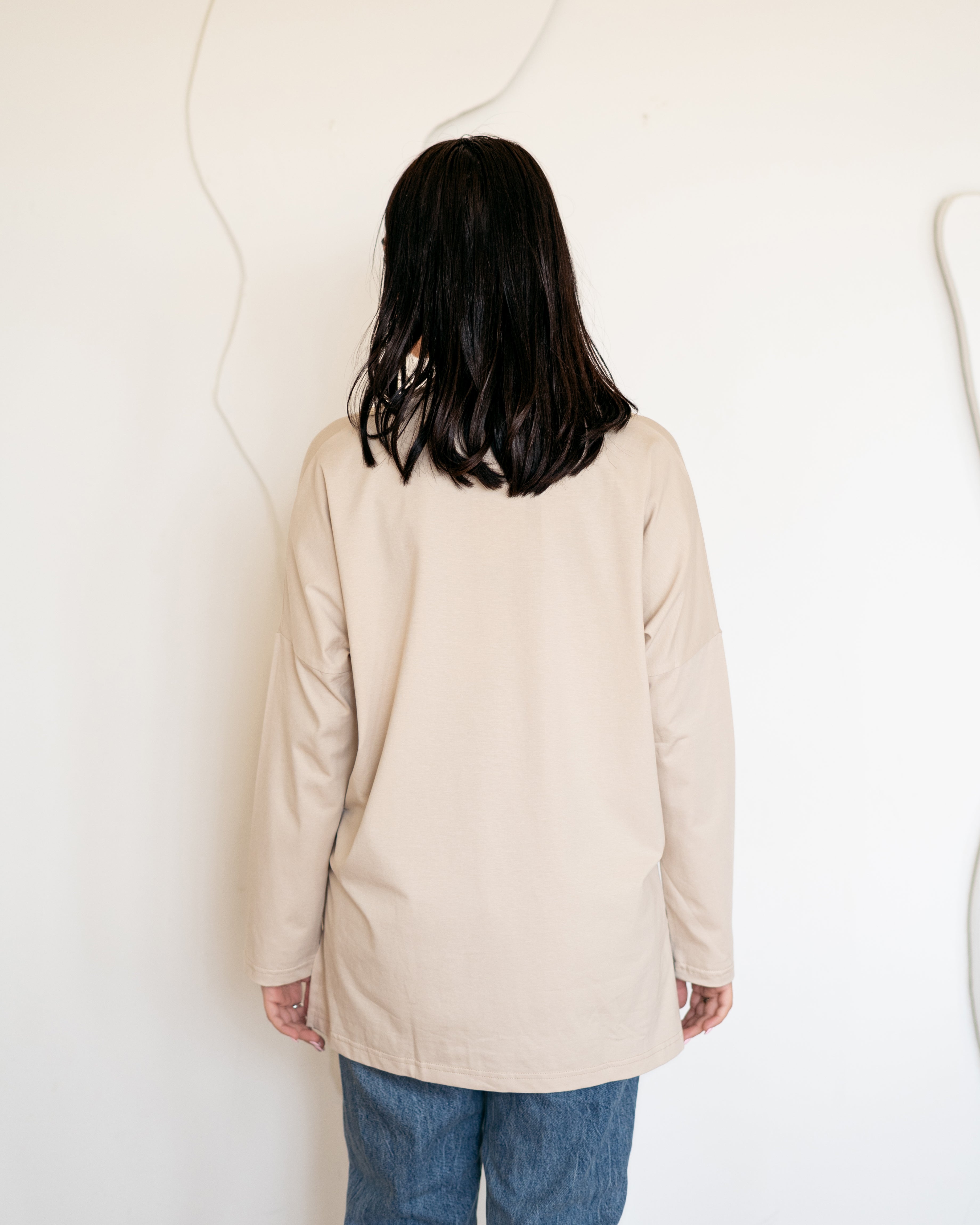 Premium cotton  T-shirts -Bisque