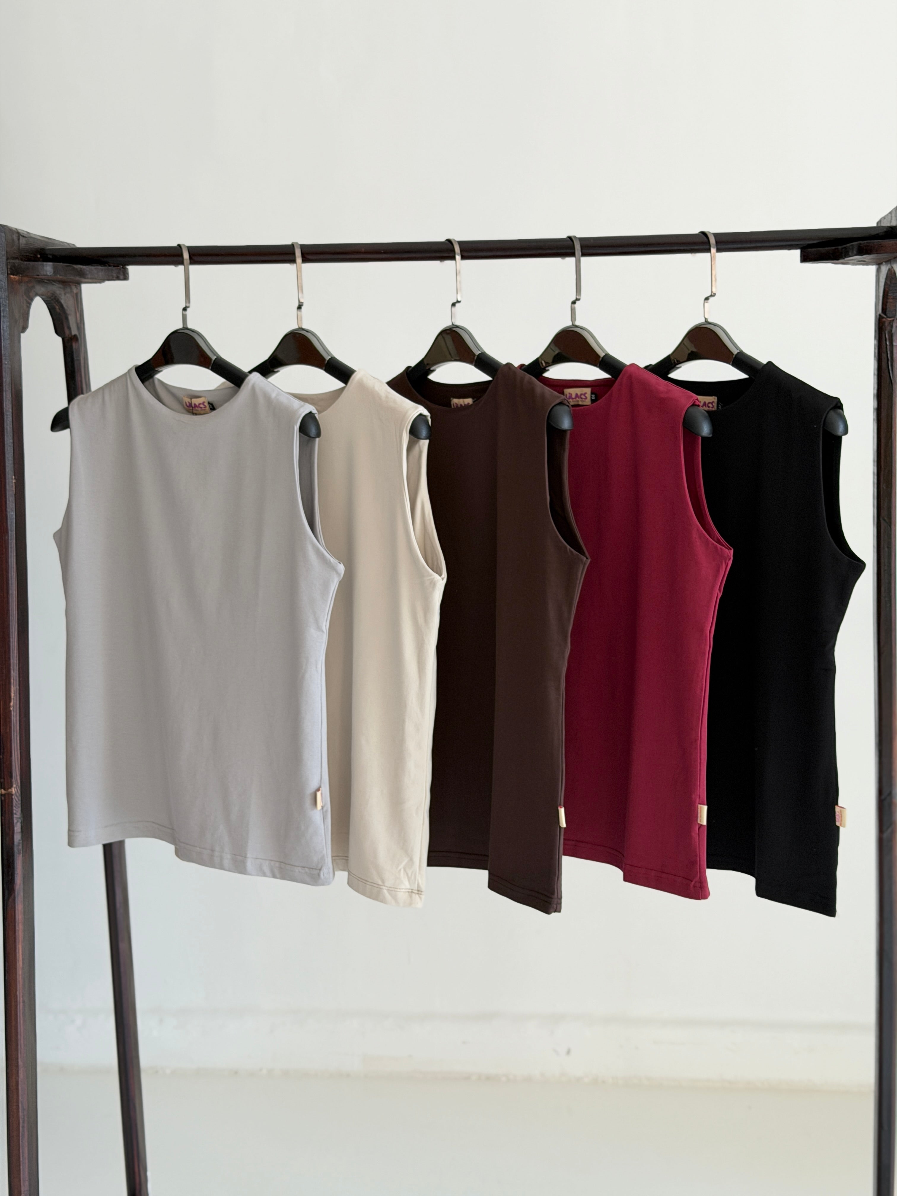 Plain Basic Top- Light gray