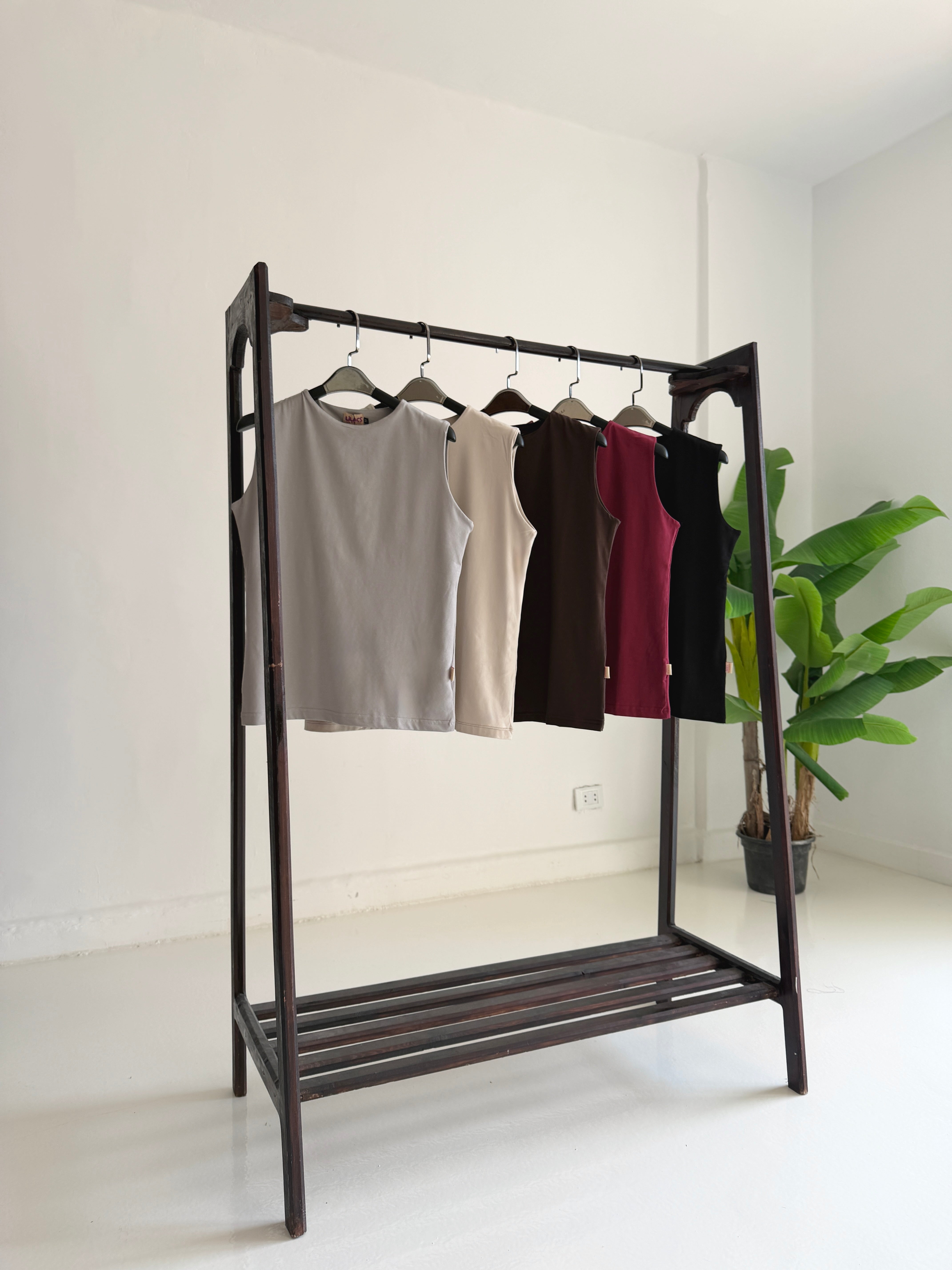 Plain Basic Top- chocolate