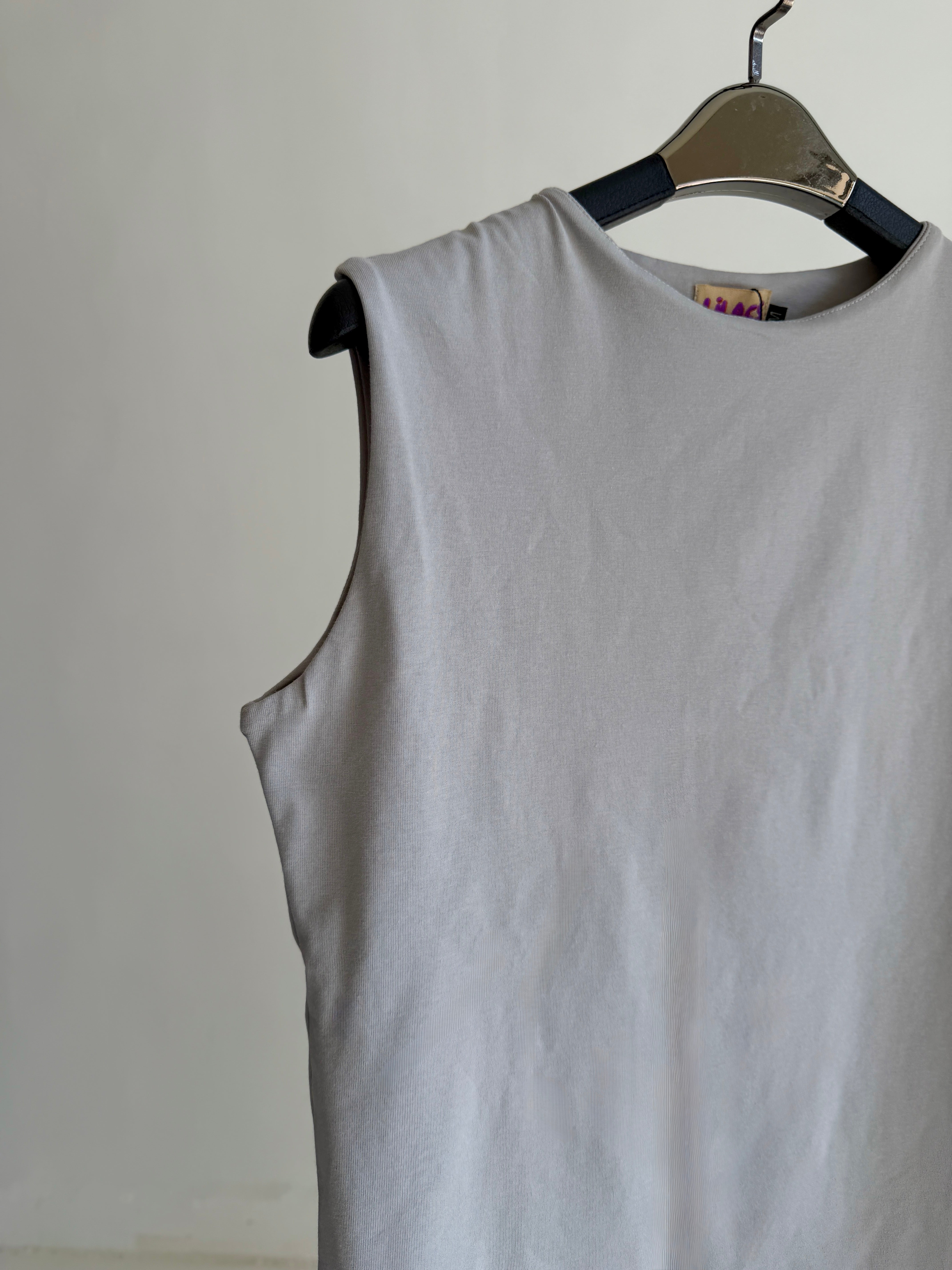 Plain Basic Top- Light gray