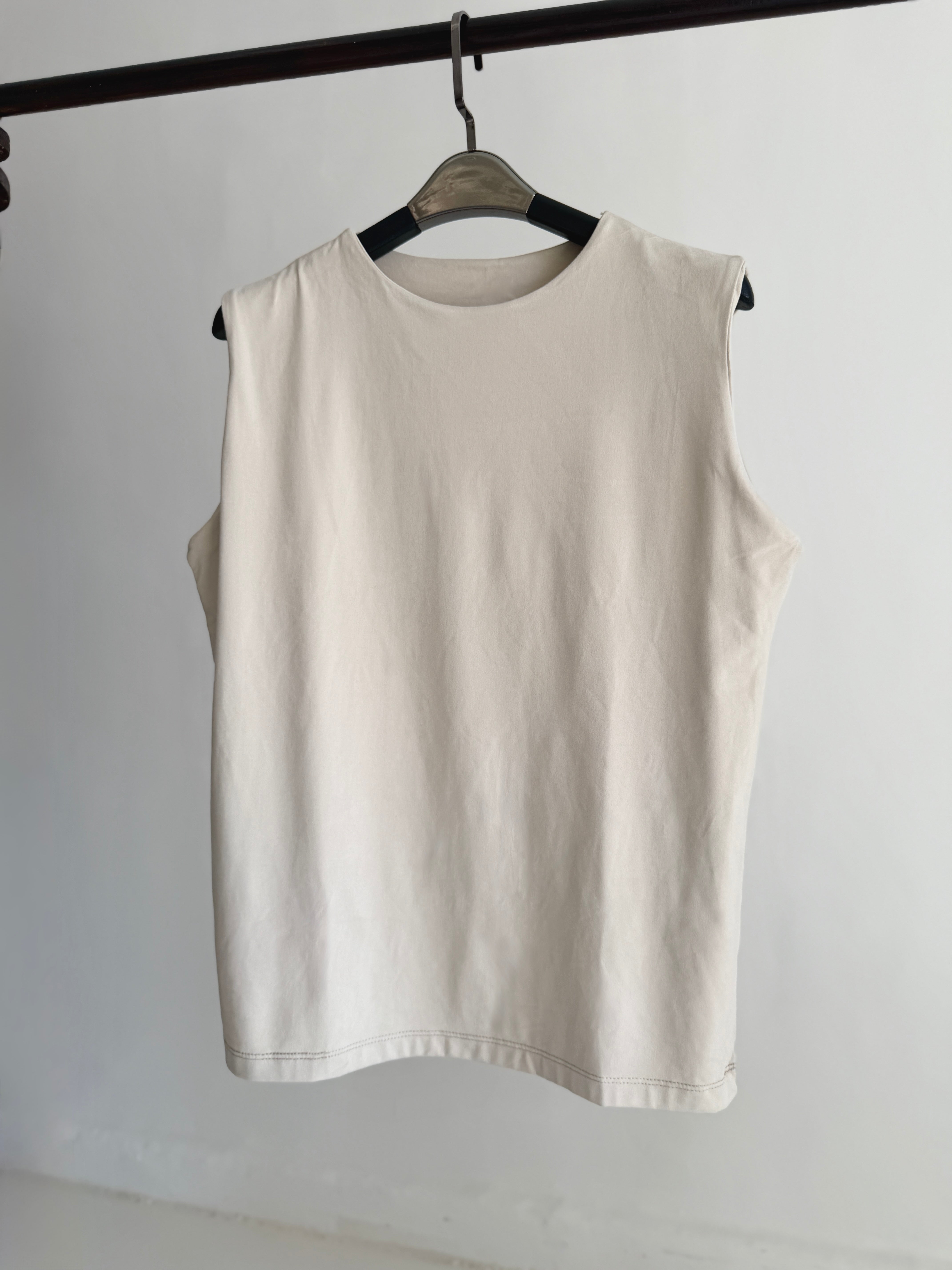 Plain Basic Top-Bisque