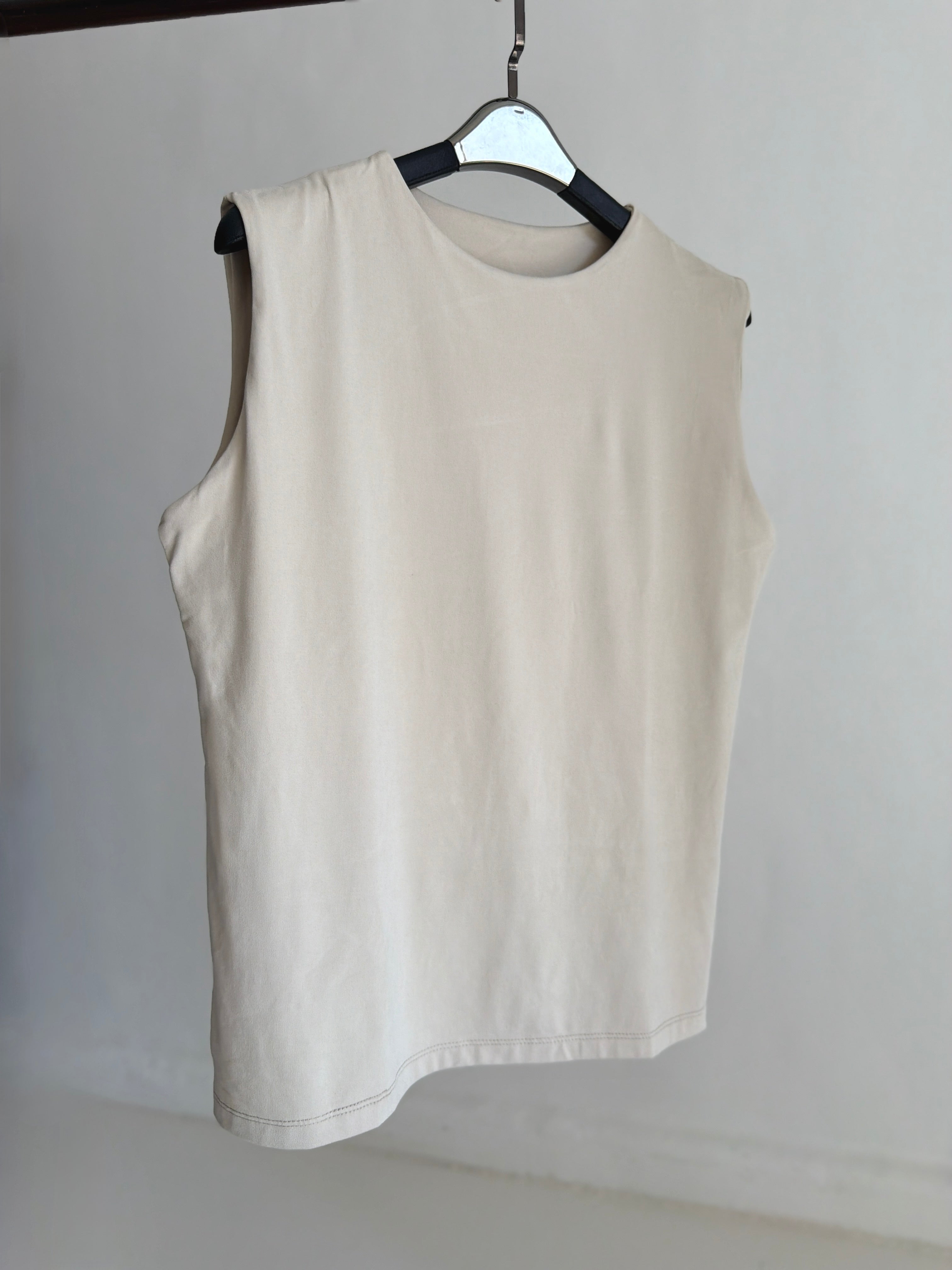 Plain Basic Top-Bisque