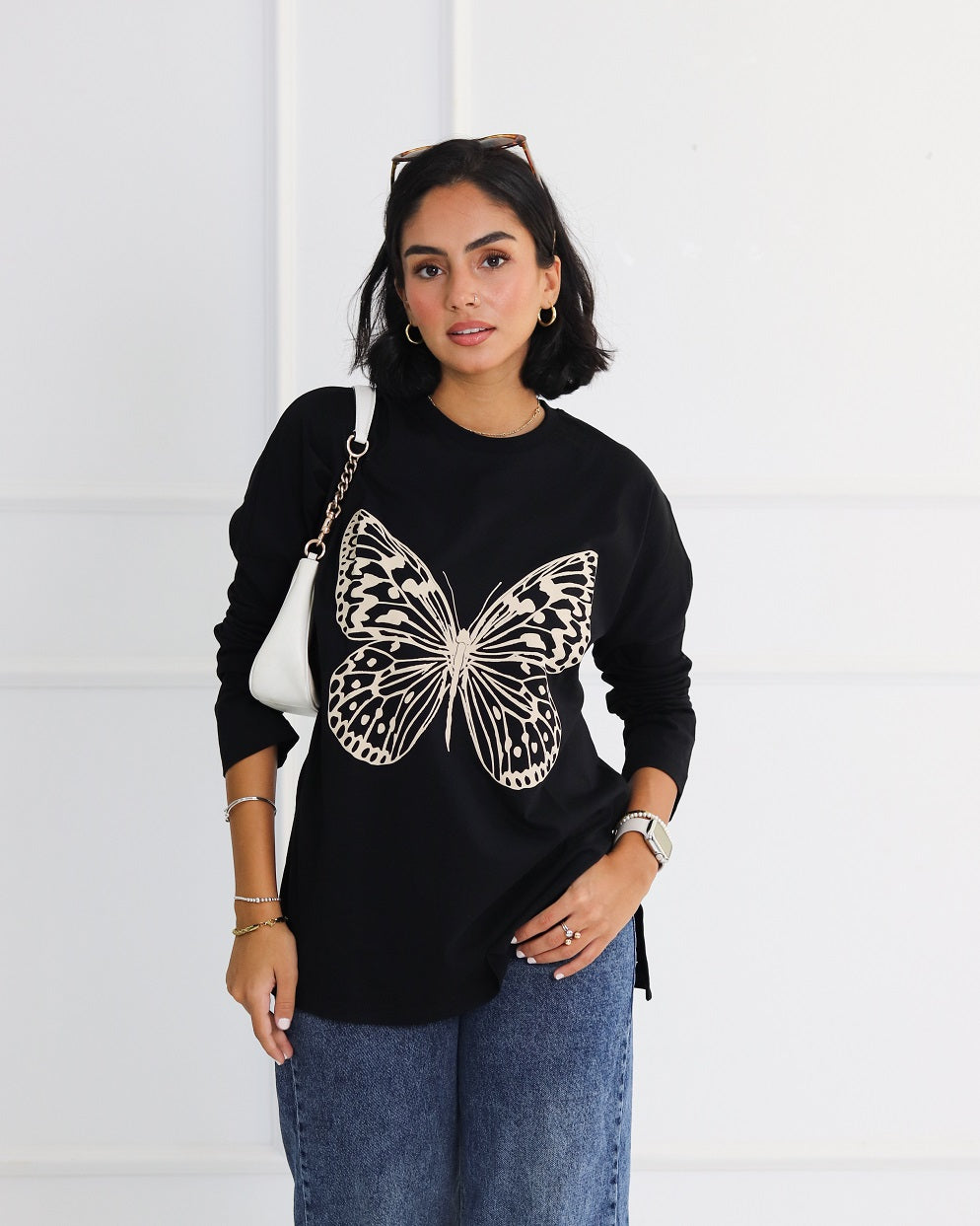 Simple black T-shirt