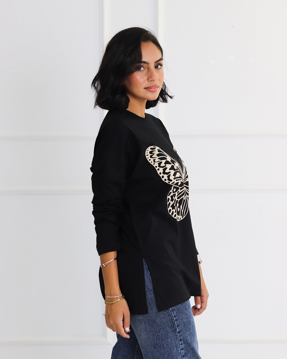 Simple black T-shirt