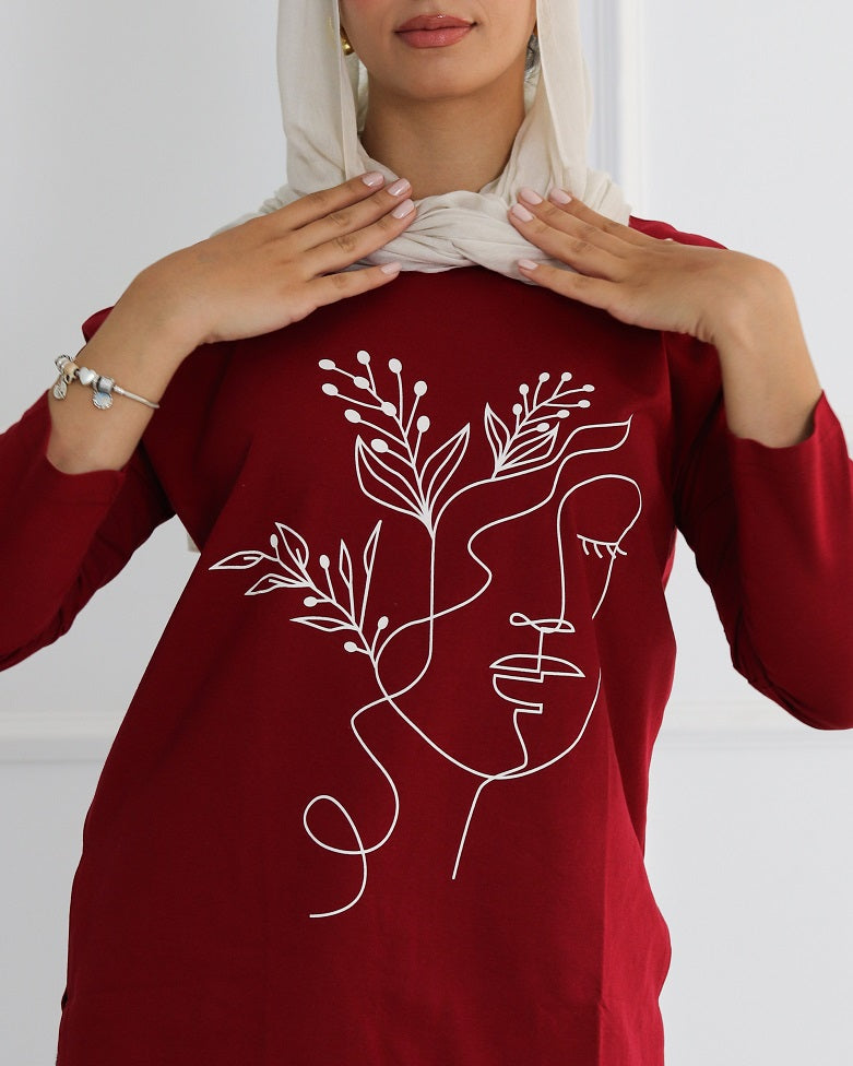 Ruby shine T-shirt
