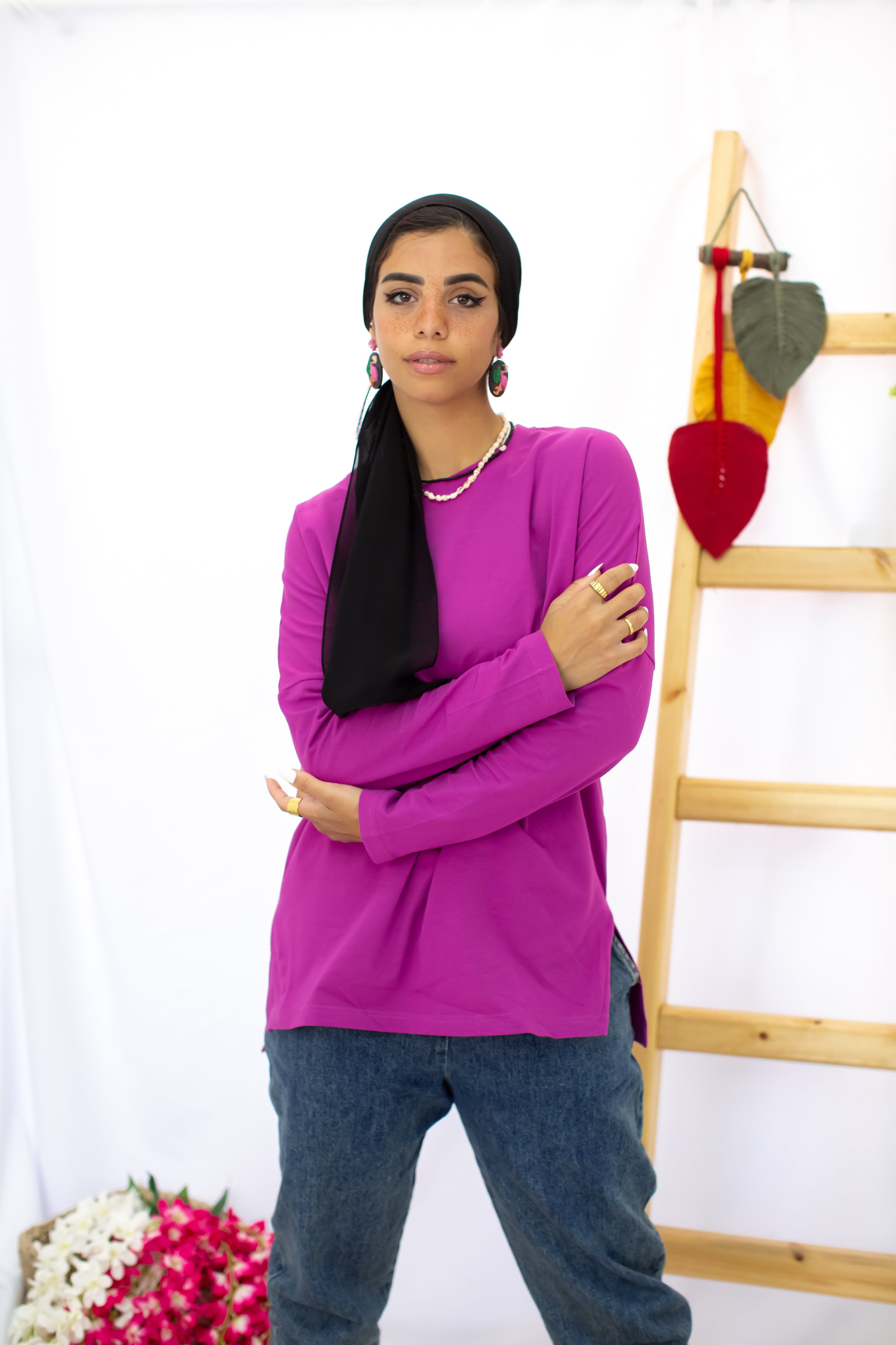 Premium cotton  T-shirts -Grape