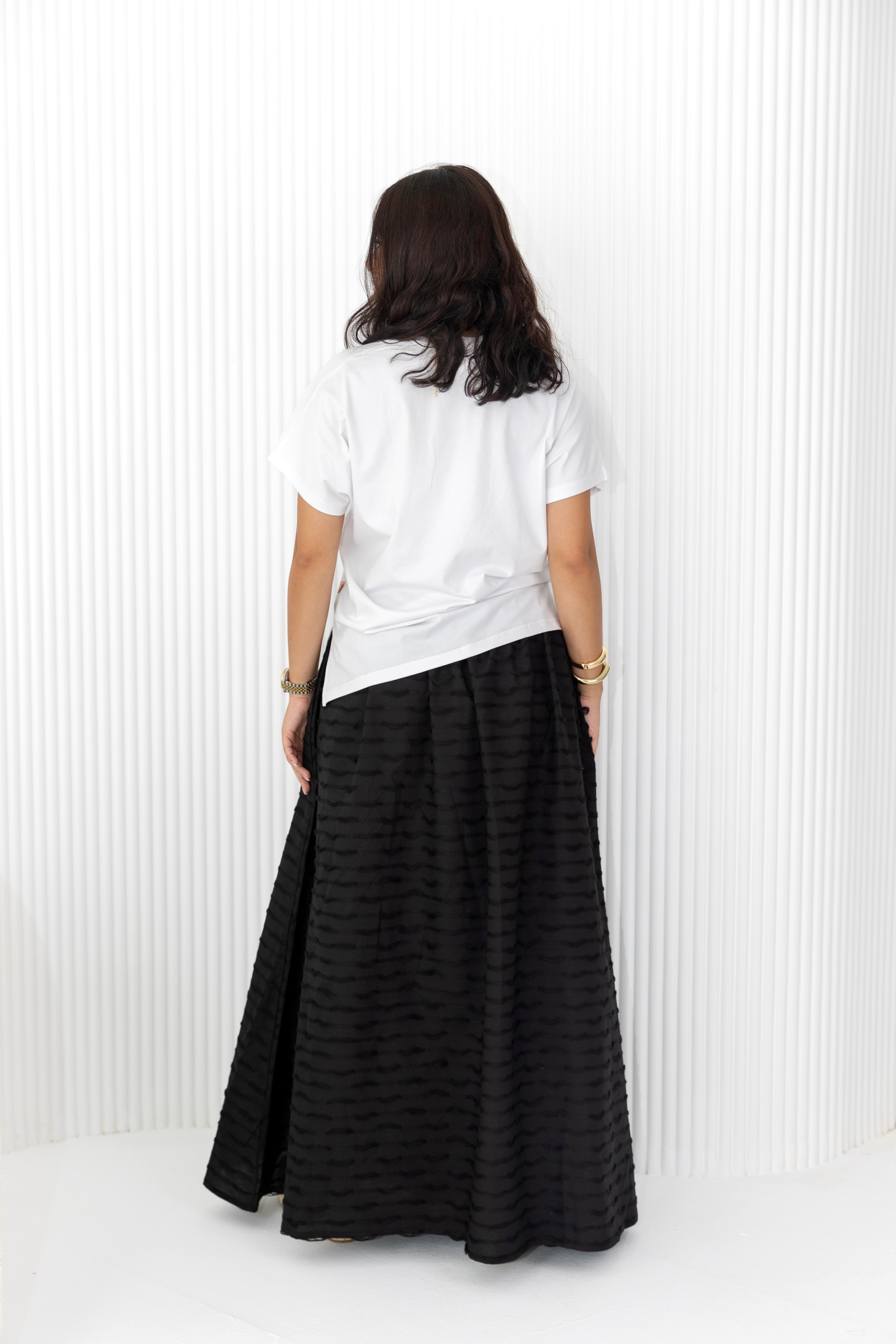 Noir Flowy Skirt