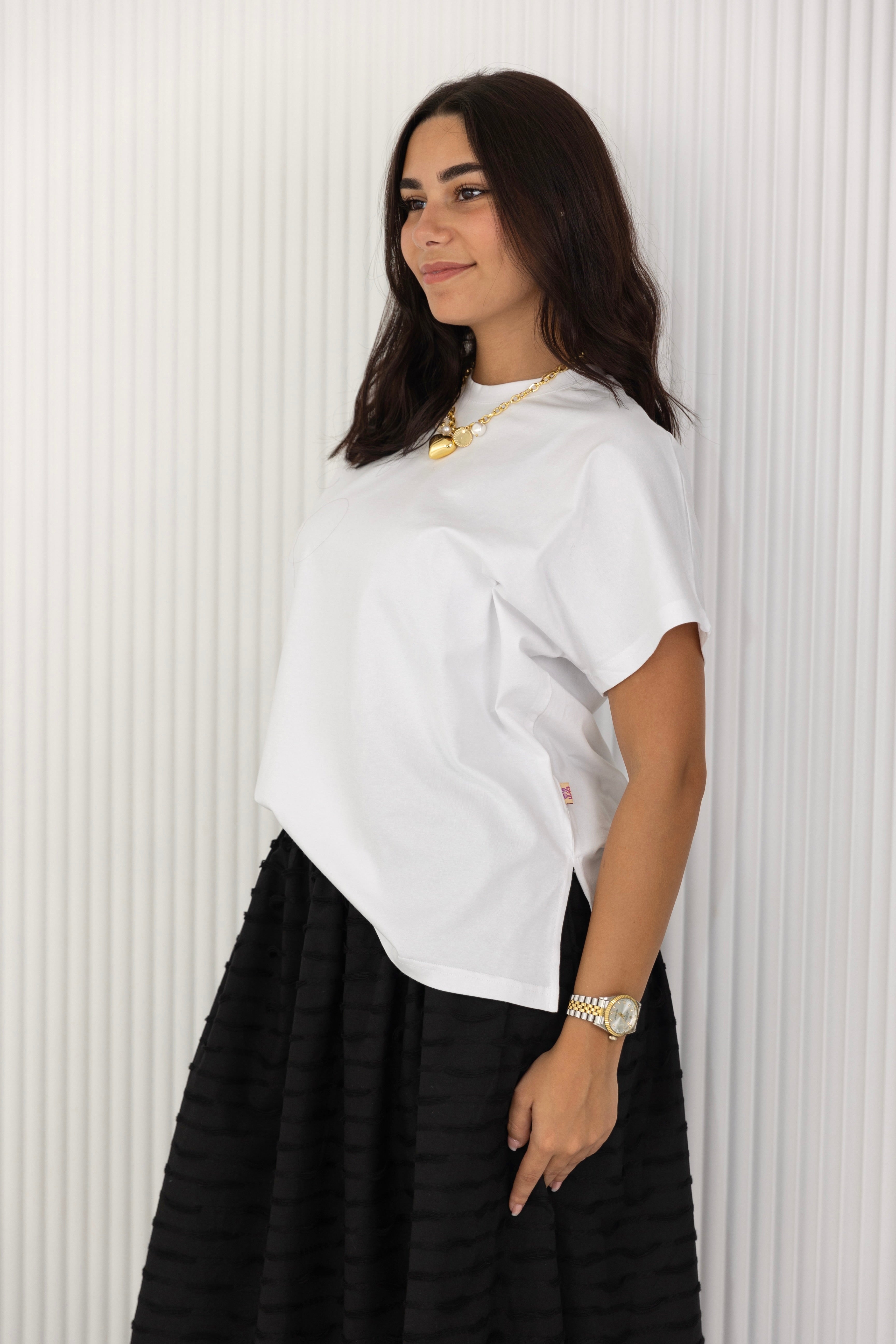 Noir Flowy Skirt