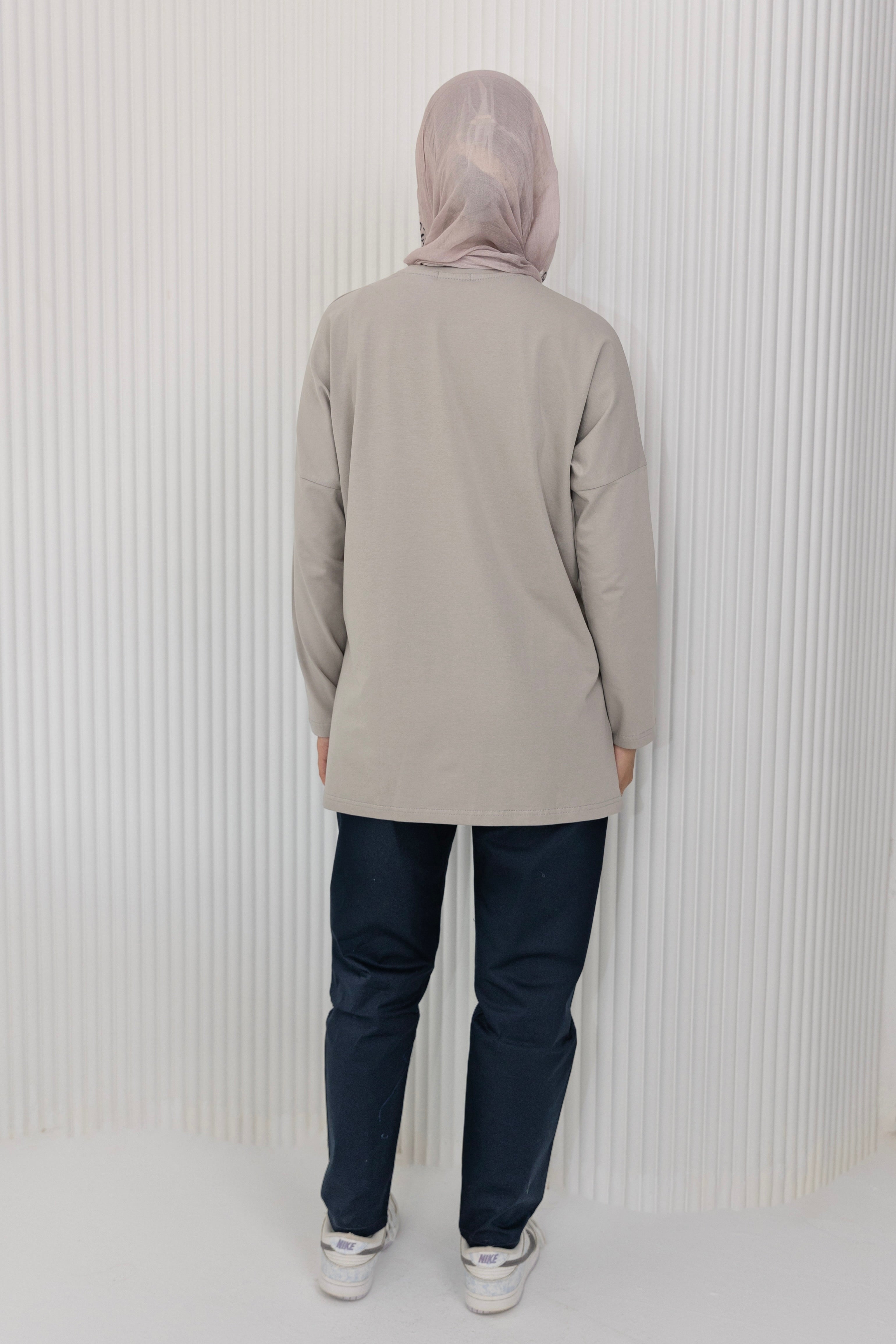 Premium cotton  T-shirts -Light gray