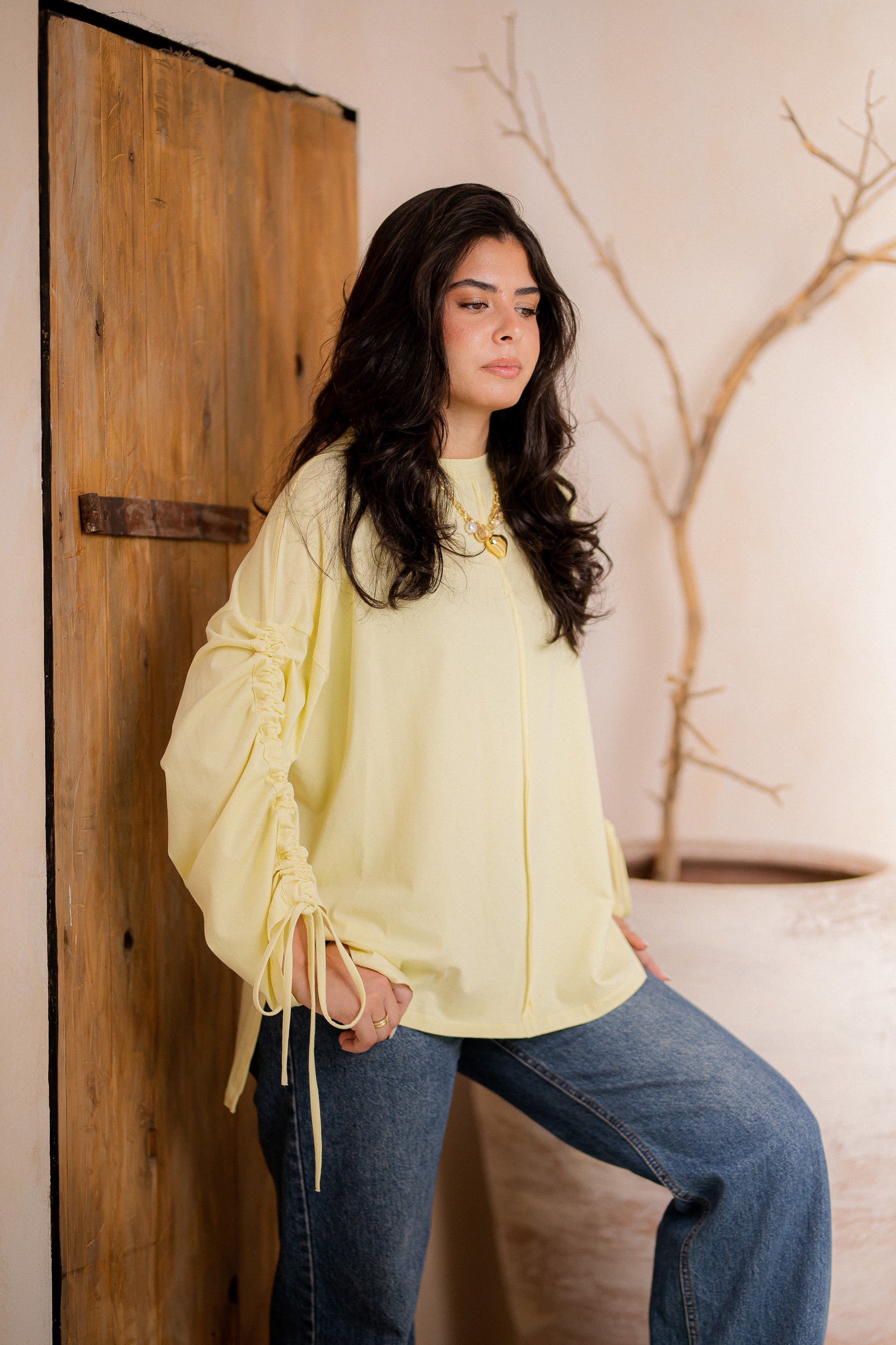 Graceful Ruffle T-shirt