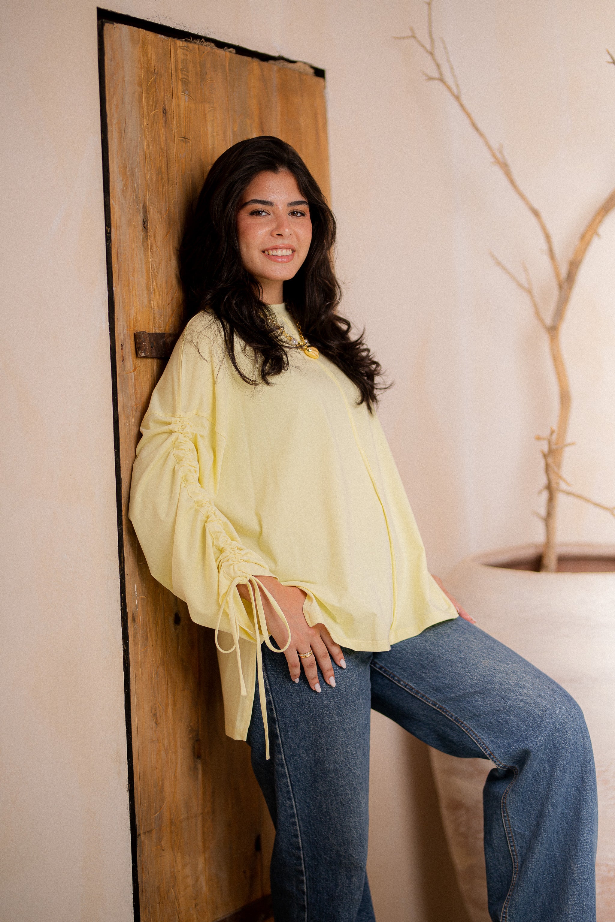 Graceful Ruffle T-shirt