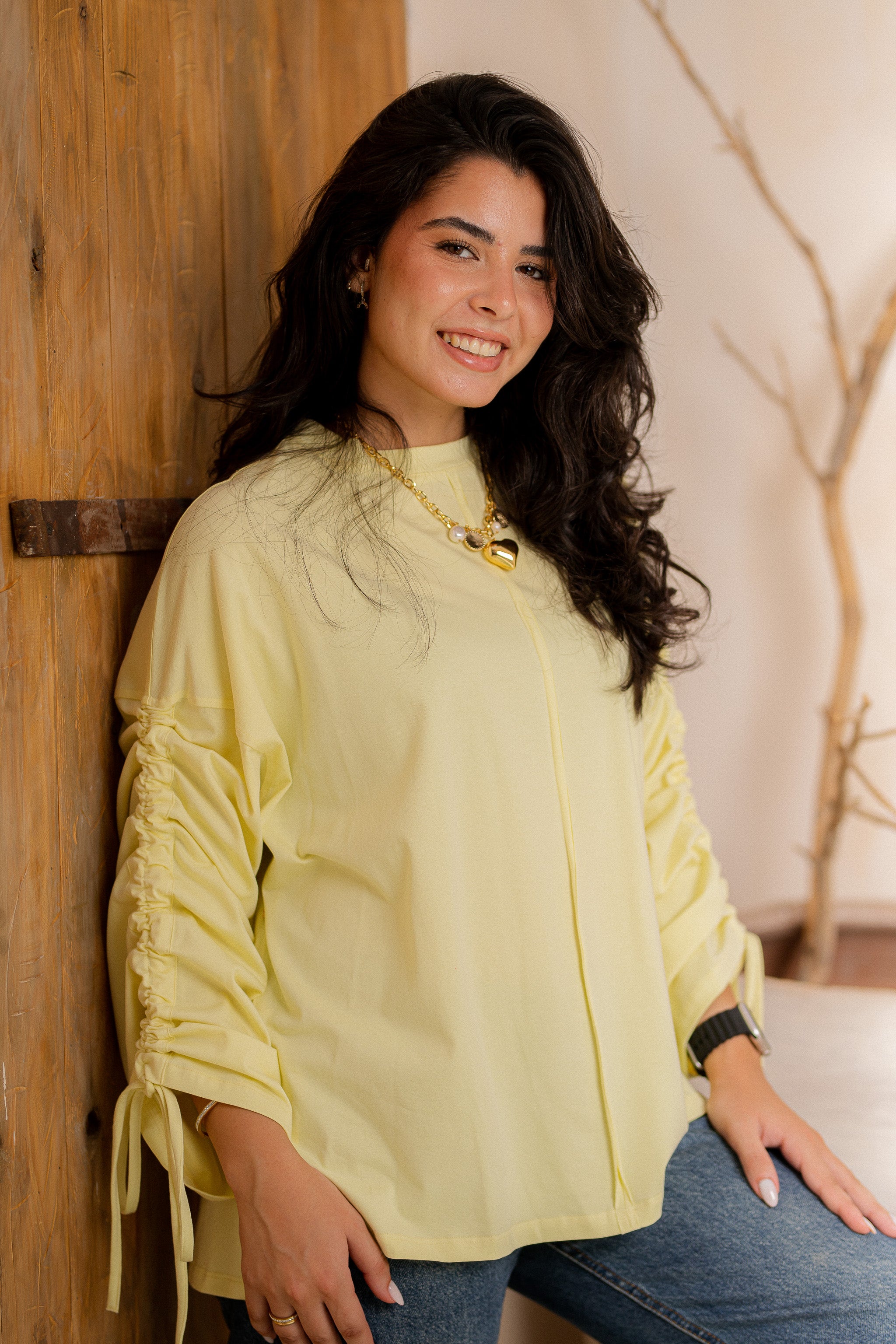 Graceful Ruffle T-shirt