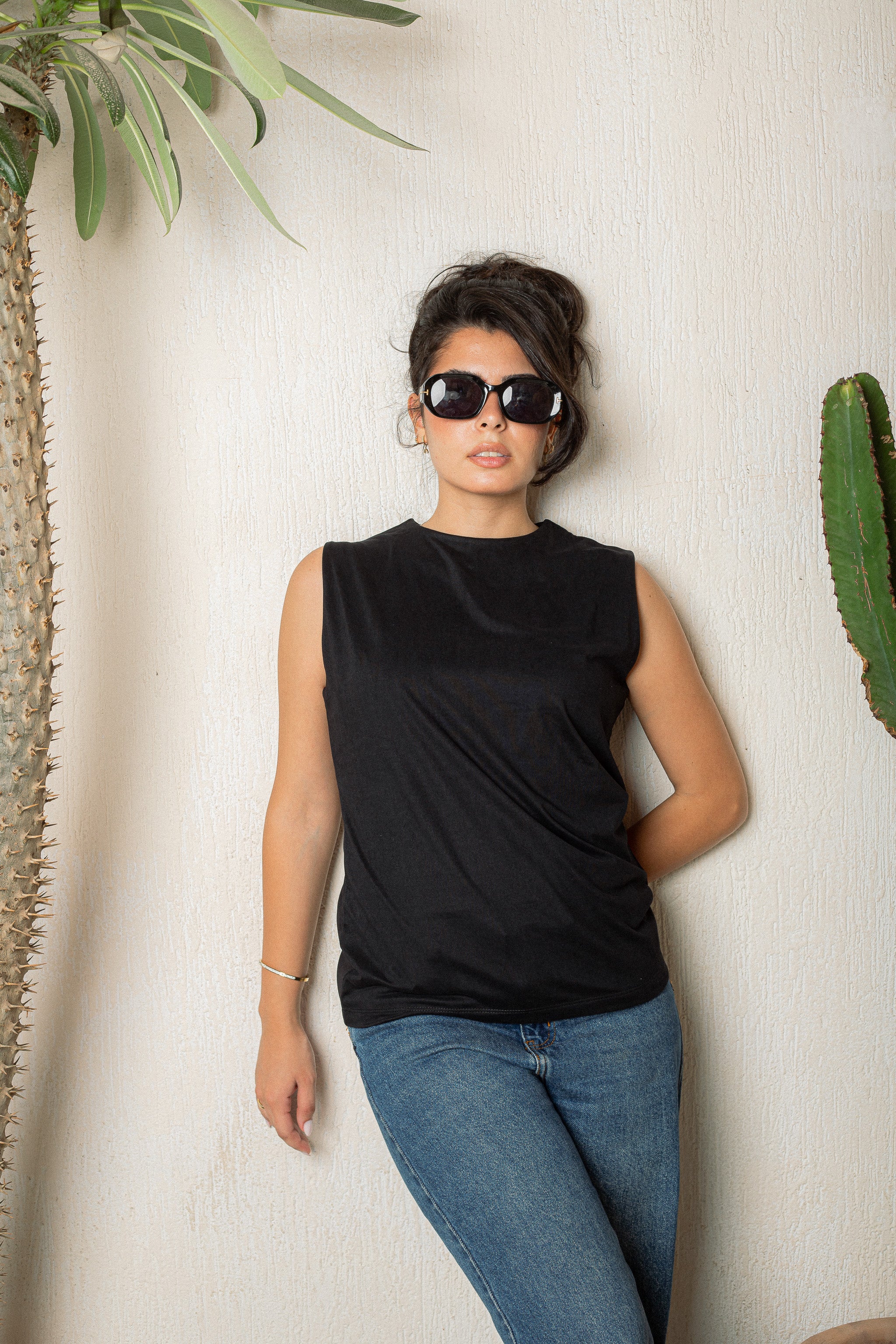 Plain Basic Top-black