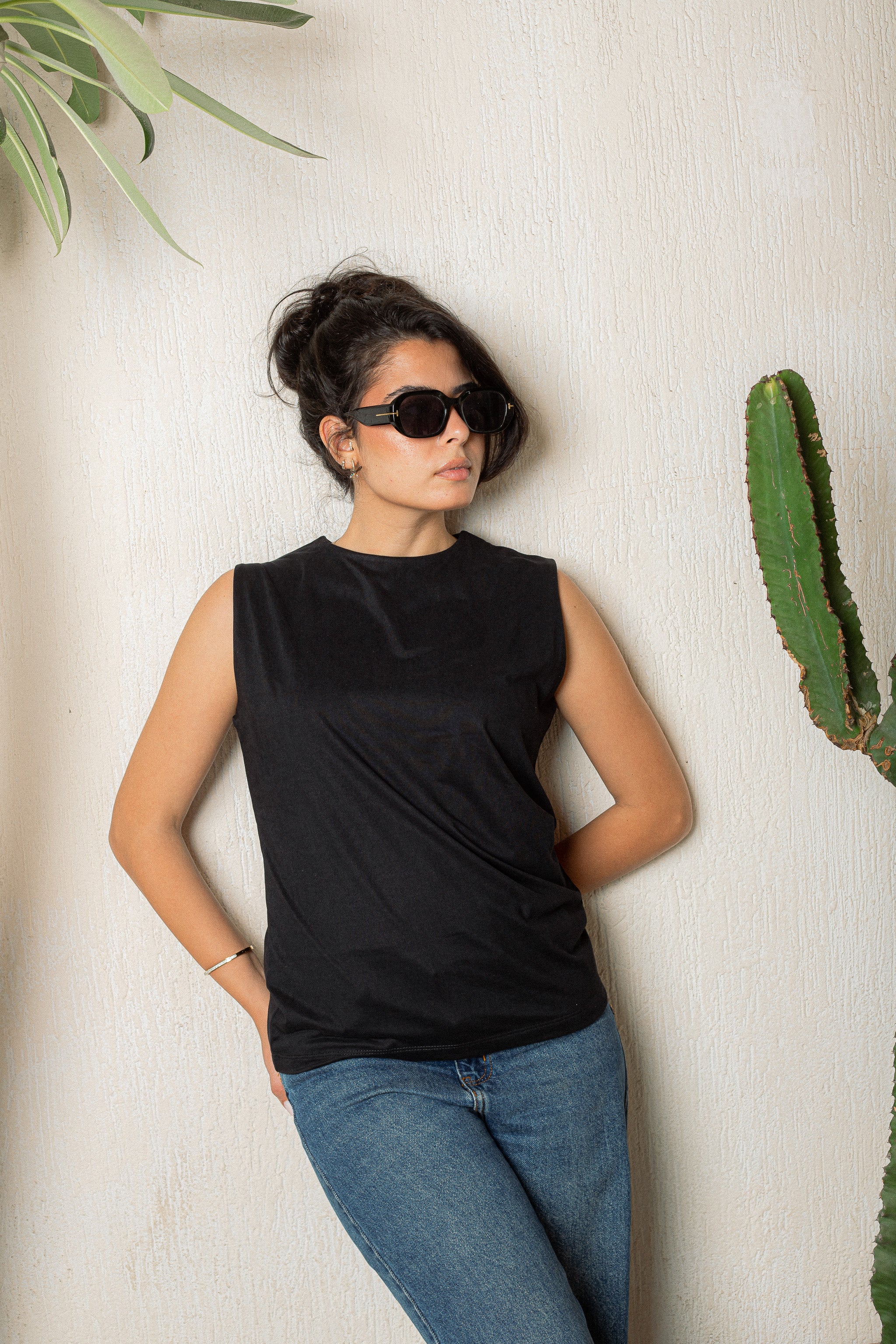 Plain Basic Top-black