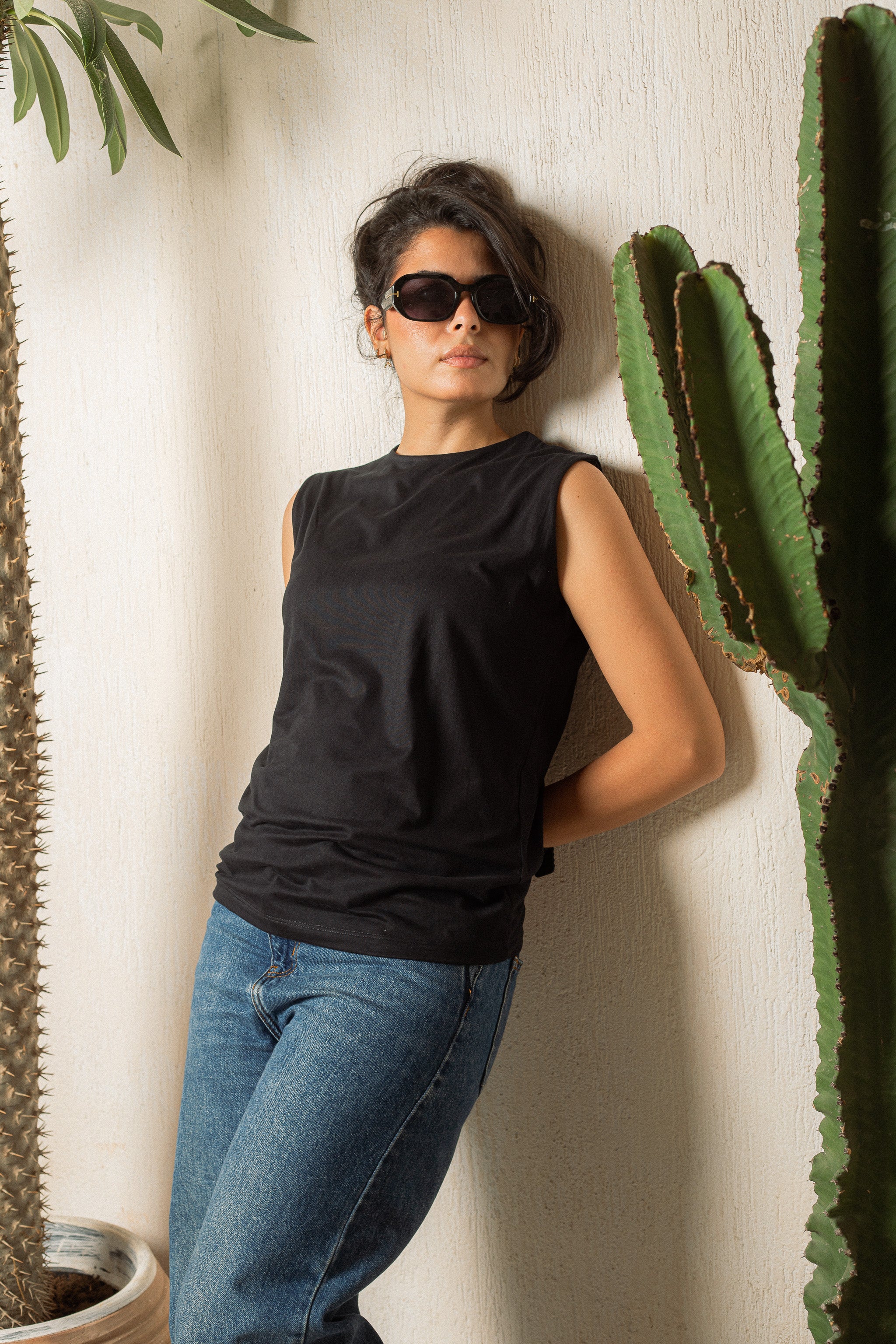 Plain Basic Top-black