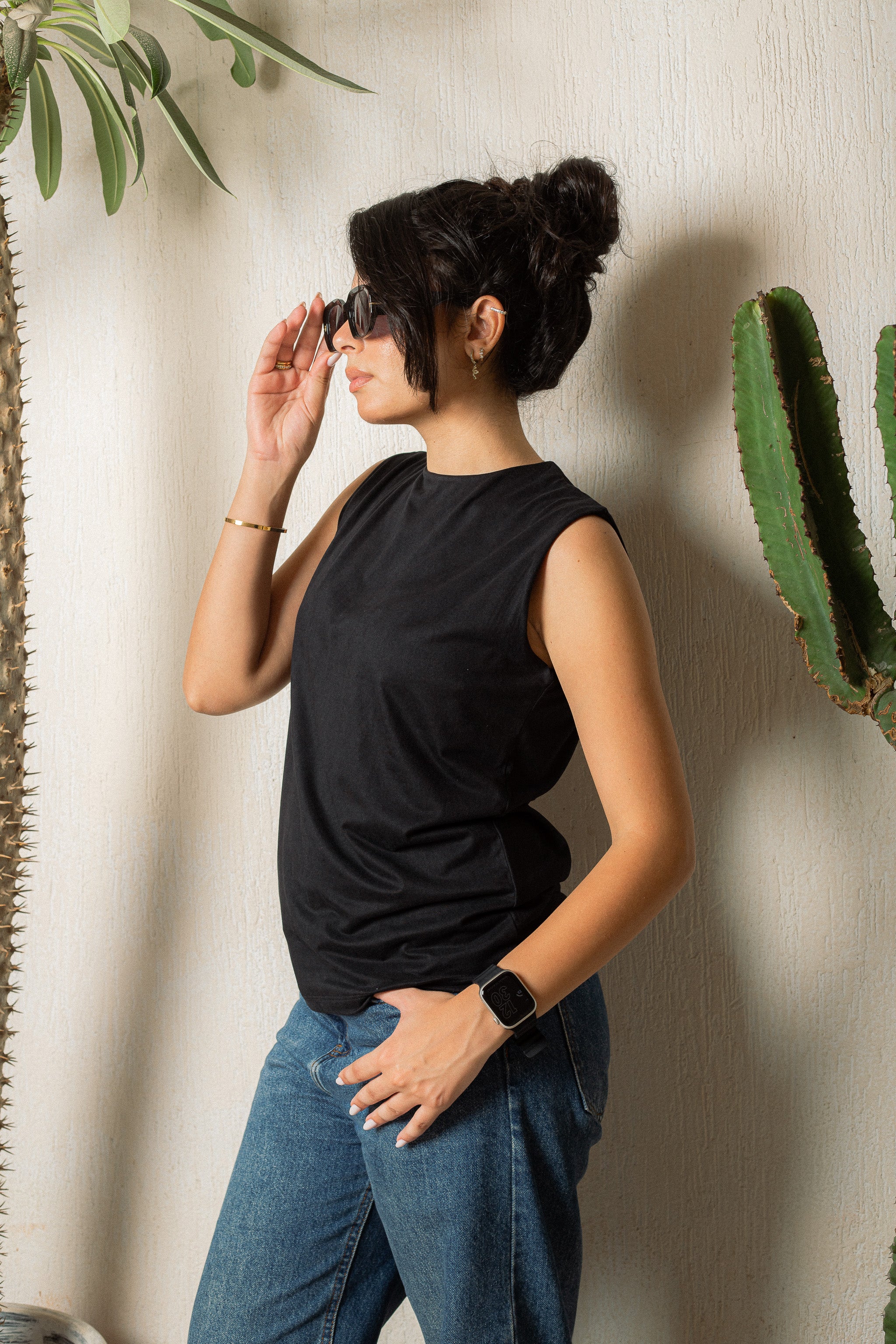 Plain Basic Top-black