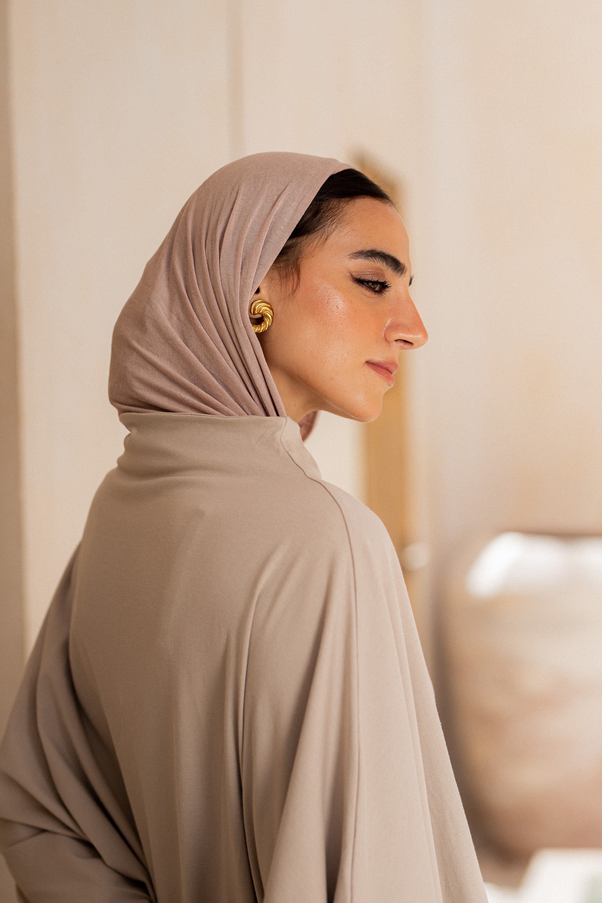 Timeless Oversized Tee -Bisque