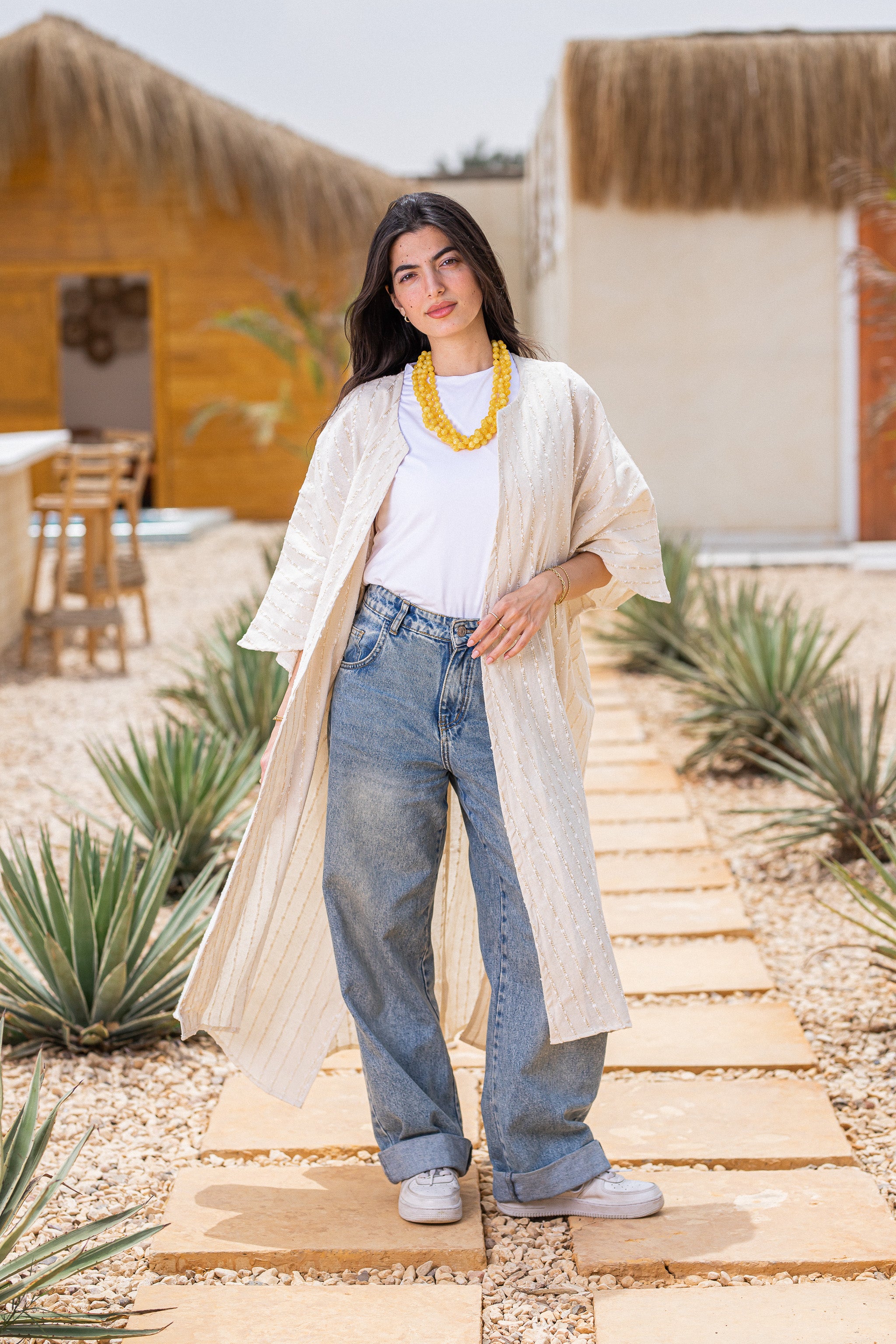 Aura Gold Kimono