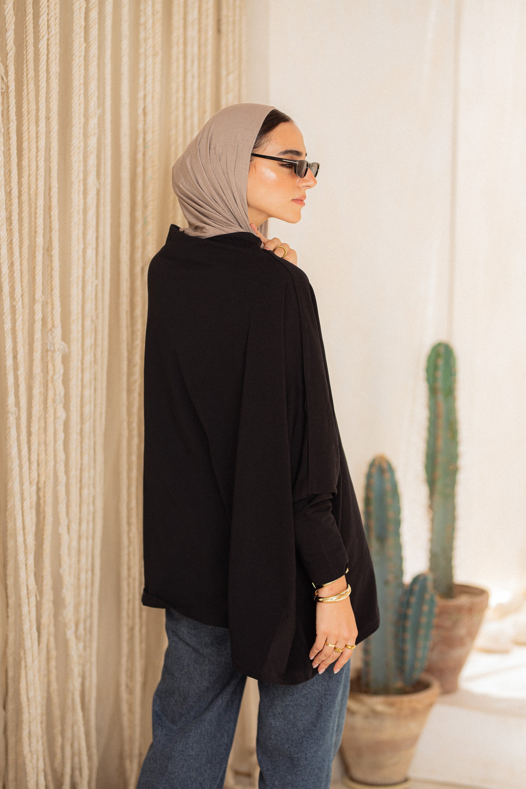 Timeless Oversized Tee - Black