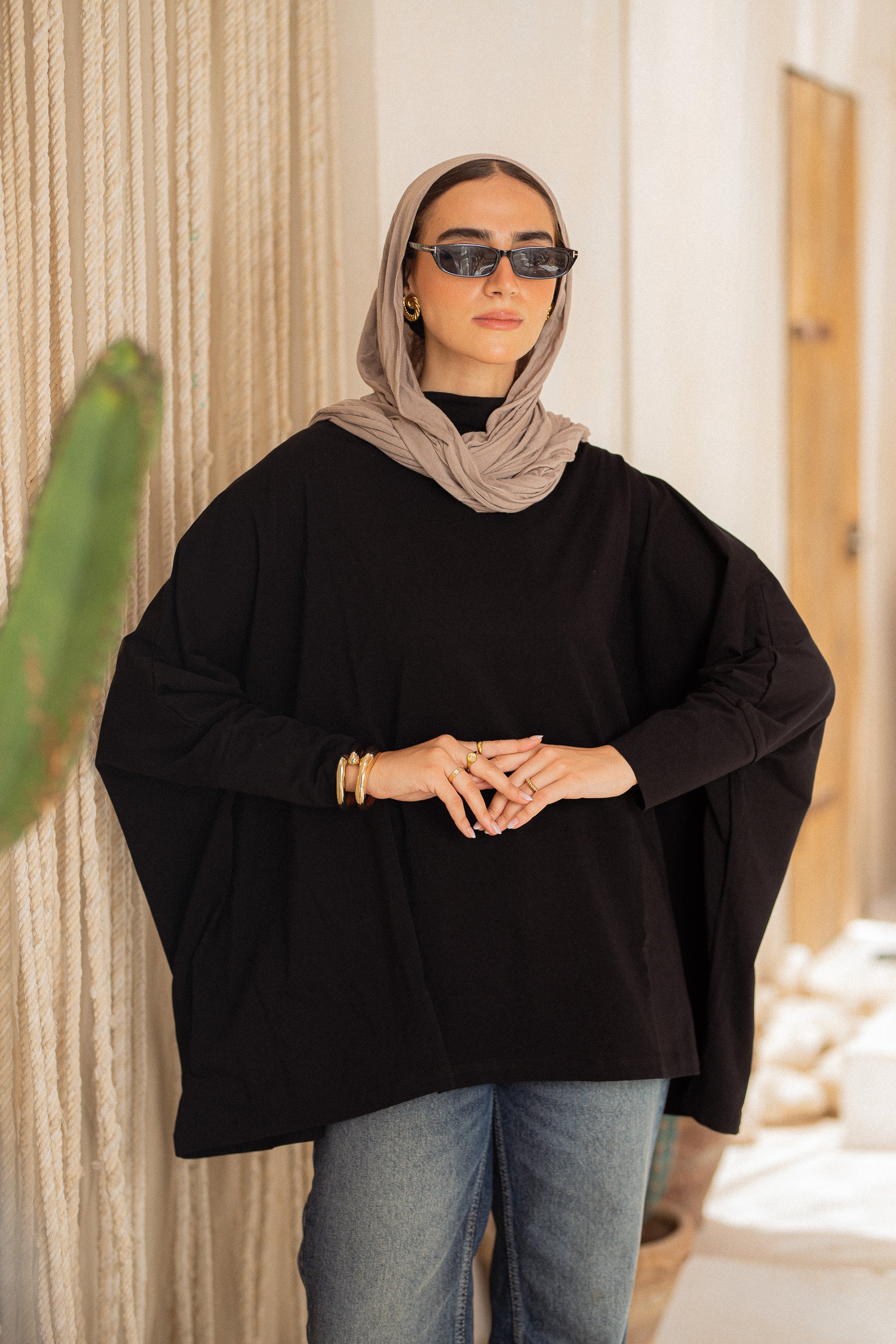 Timeless Oversized Tee - Black