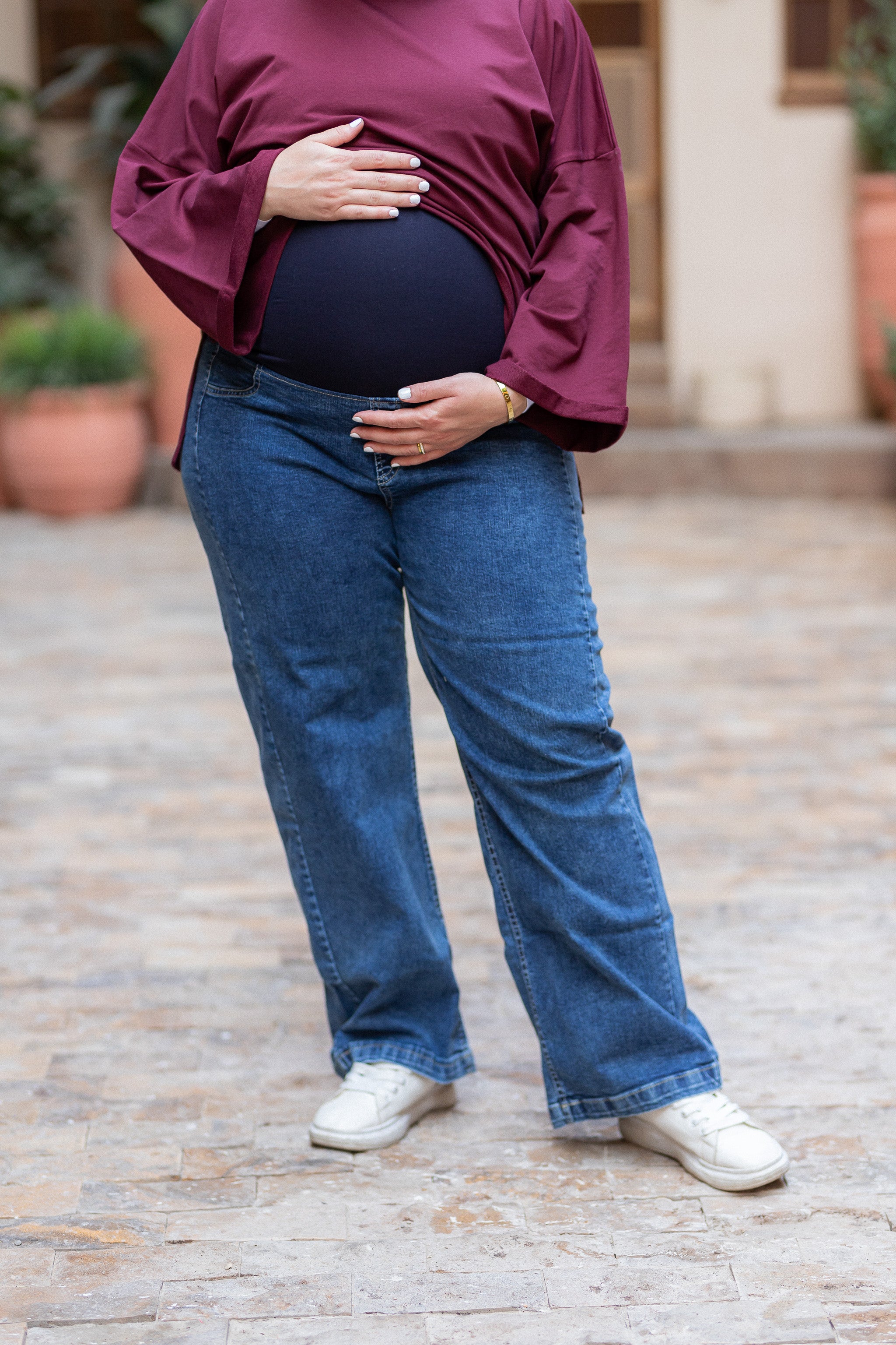 Maternity  – blue jeans Pants