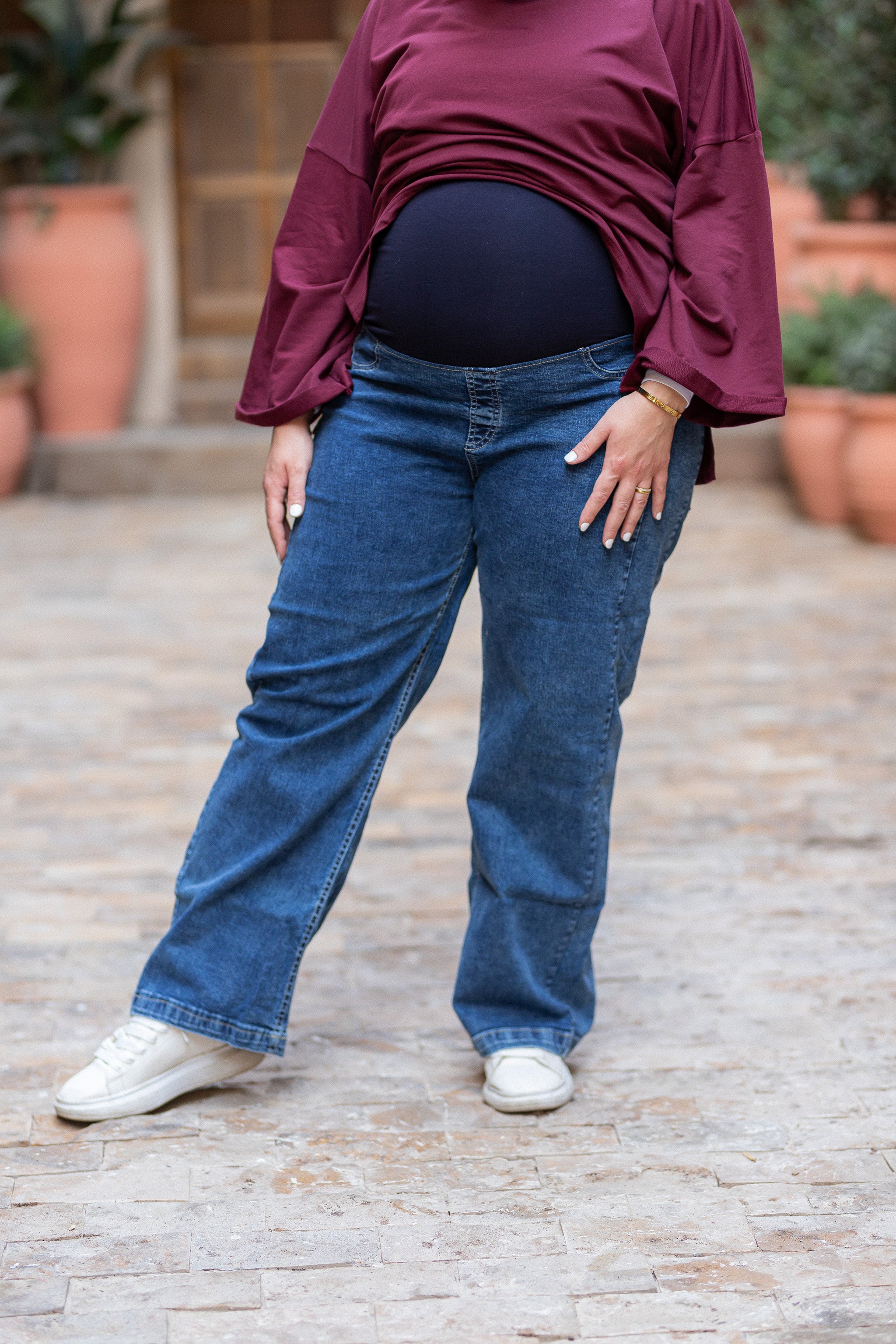 Maternity  – blue jeans Pants