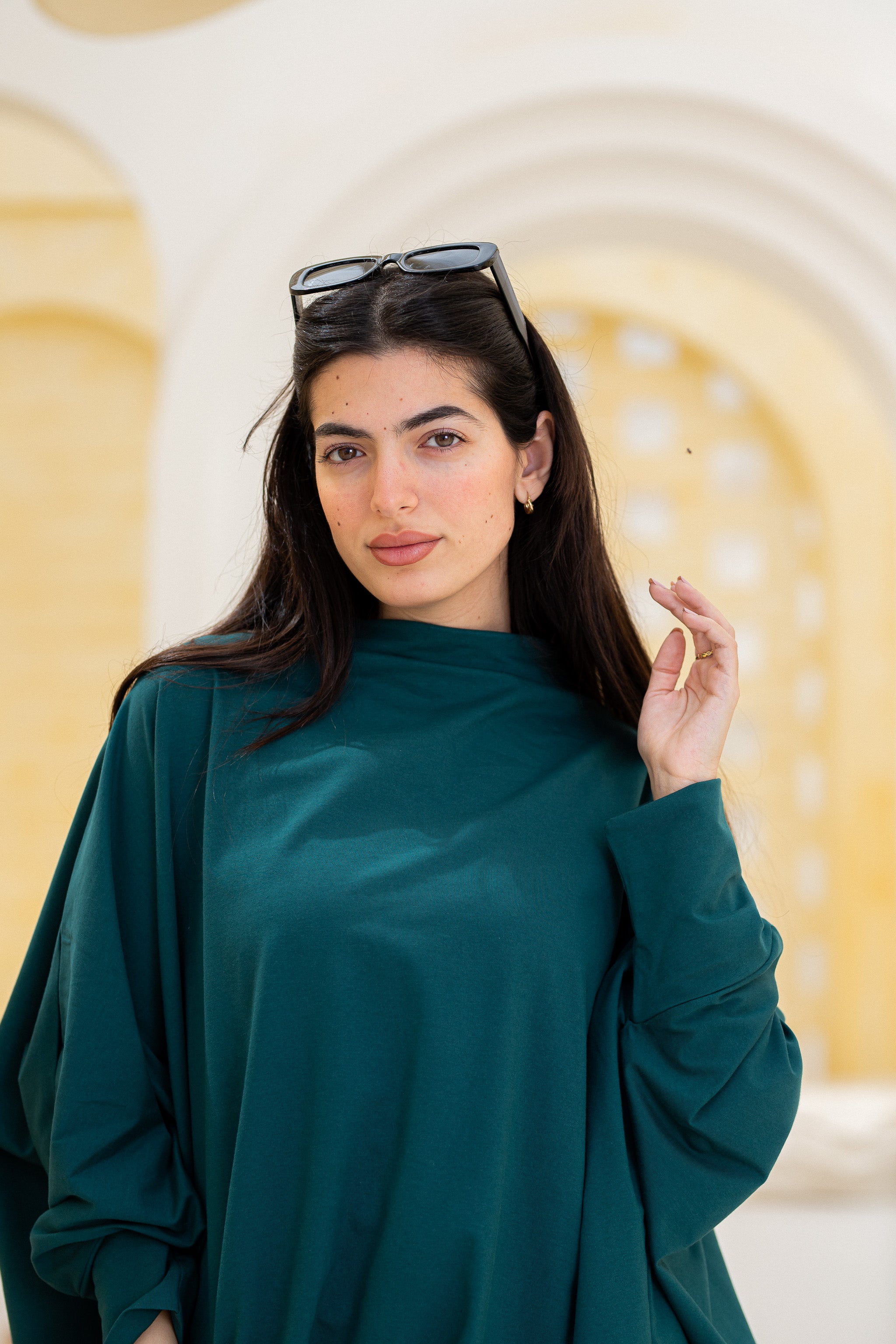 Timeless Oversized Tee -TEAL