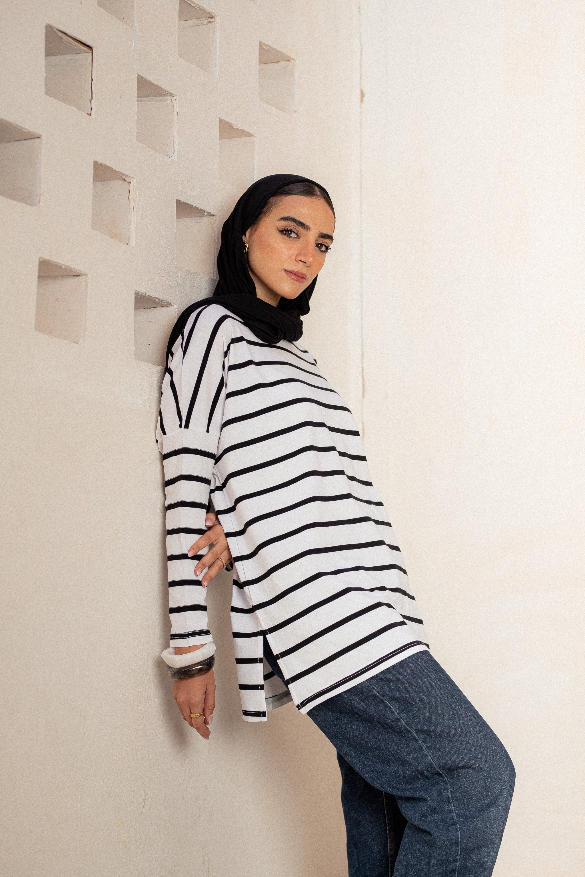 White striped 01