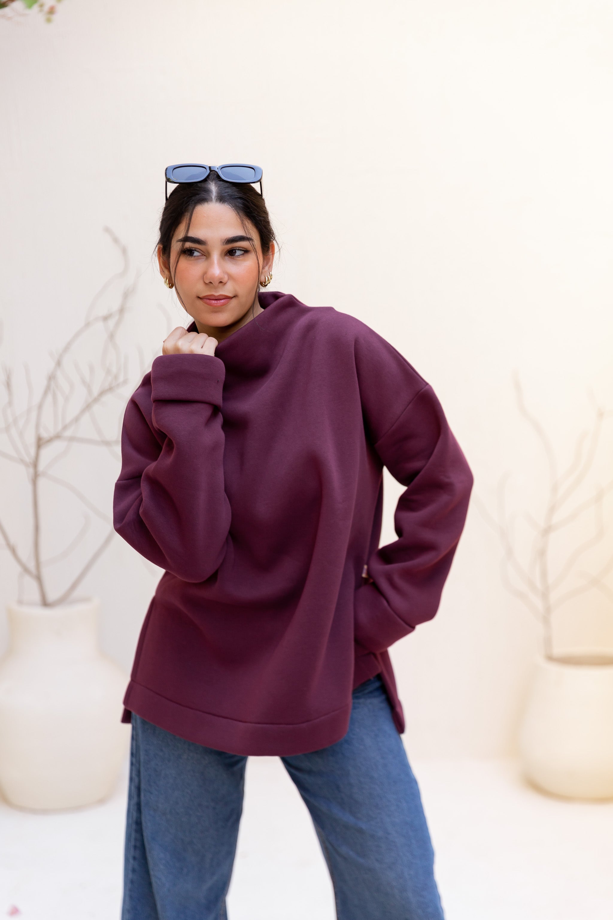 Pure Comfort-Crimson Burgundy