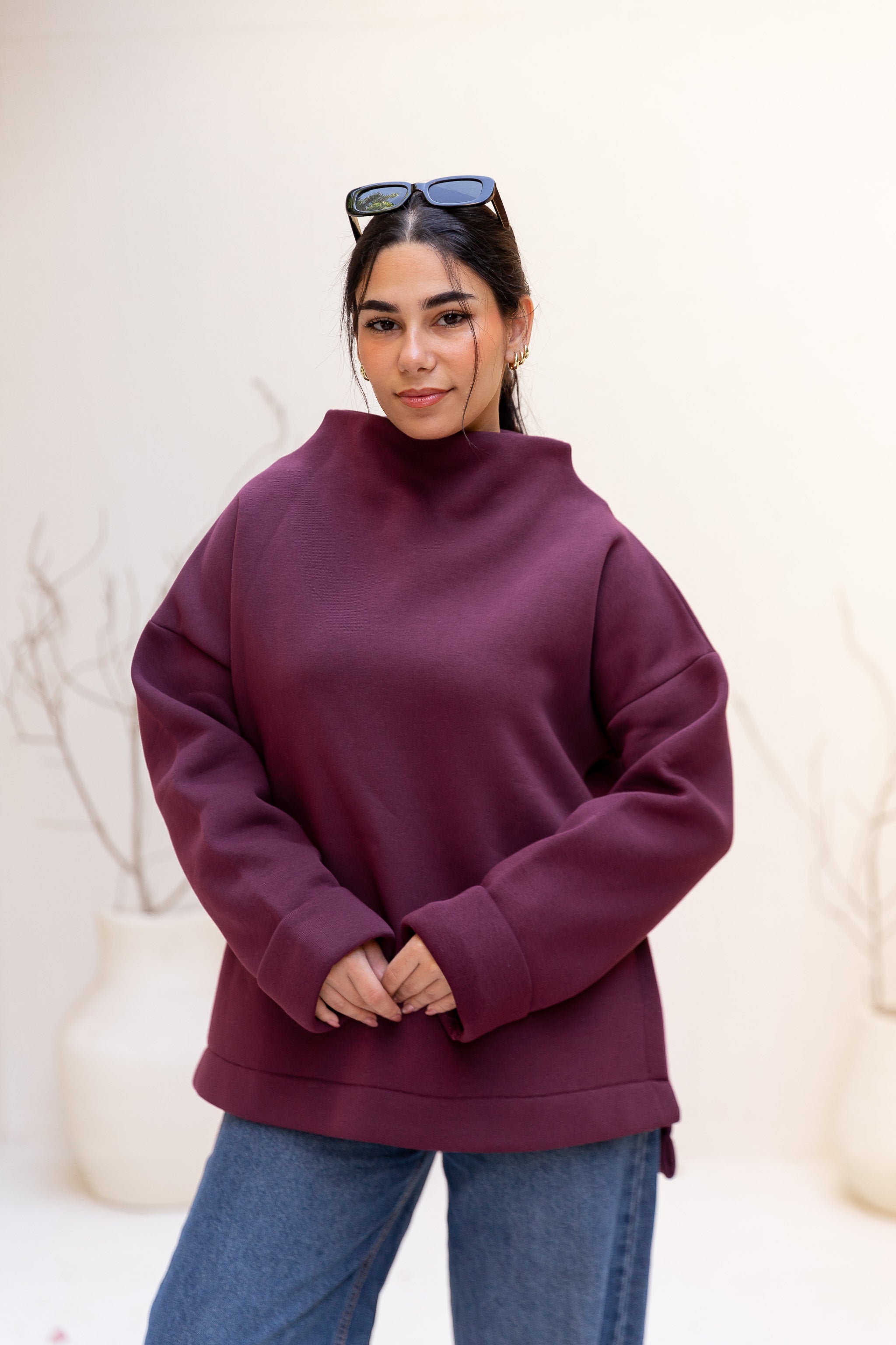 Pure Comfort-Crimson Burgundy