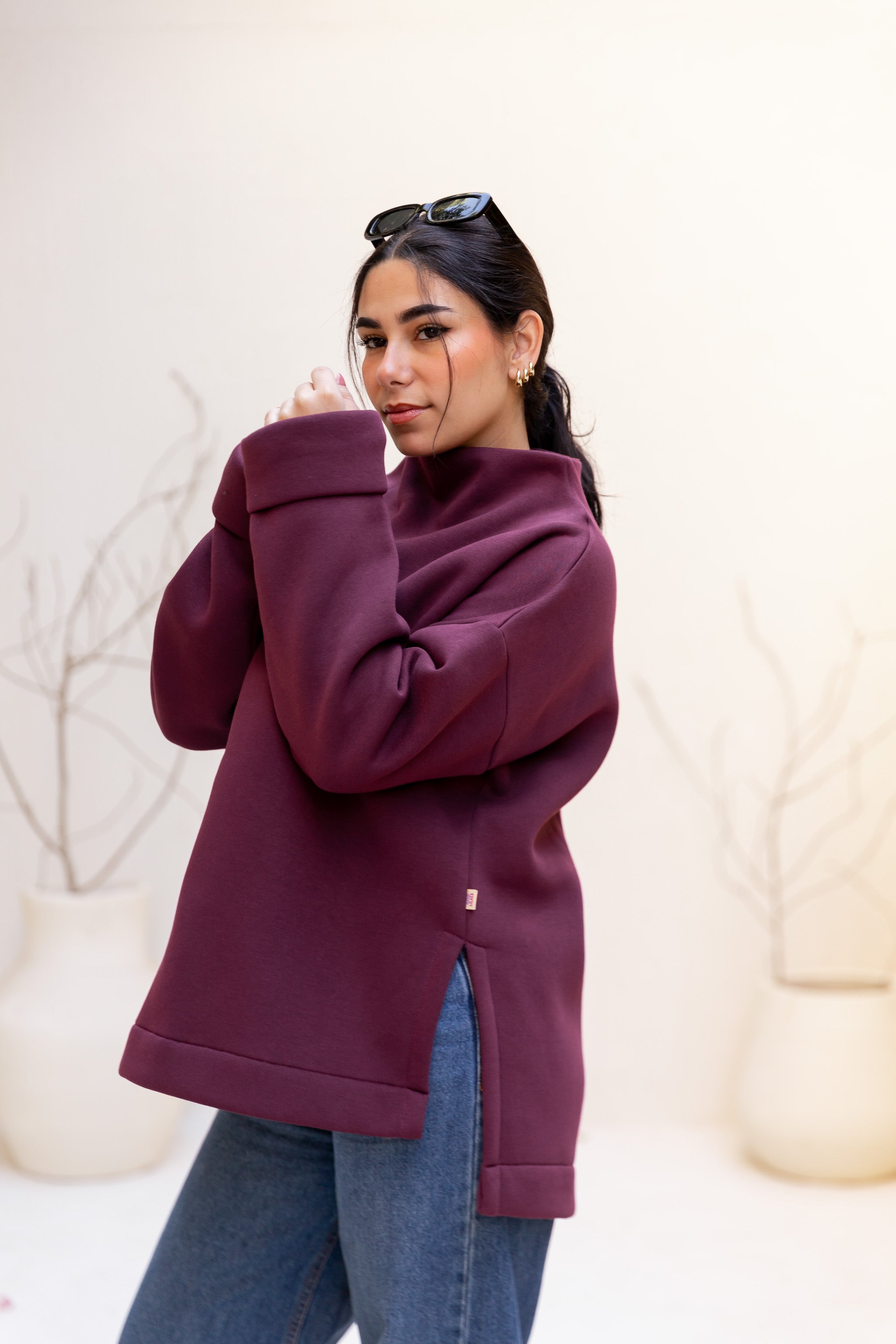 Pure Comfort-Crimson Burgundy