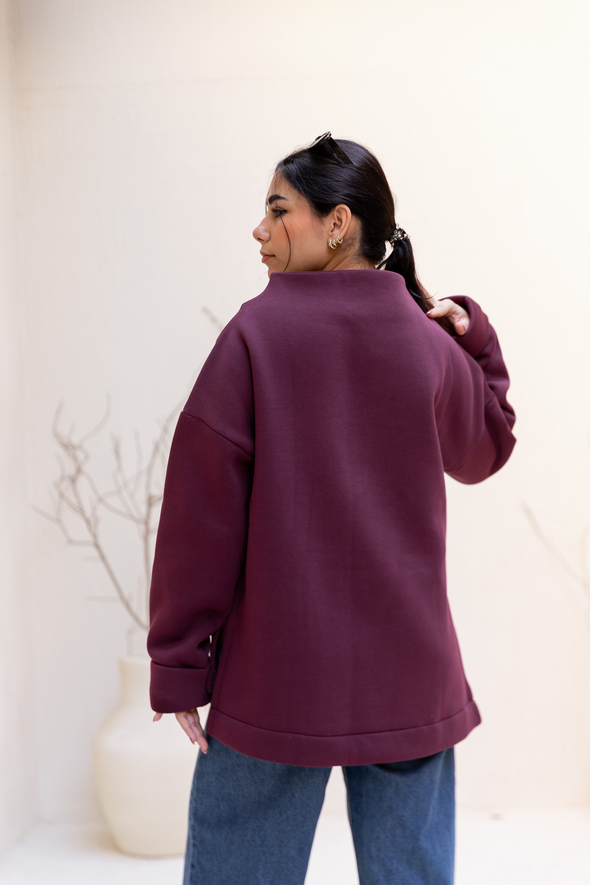 Pure Comfort-Crimson Burgundy