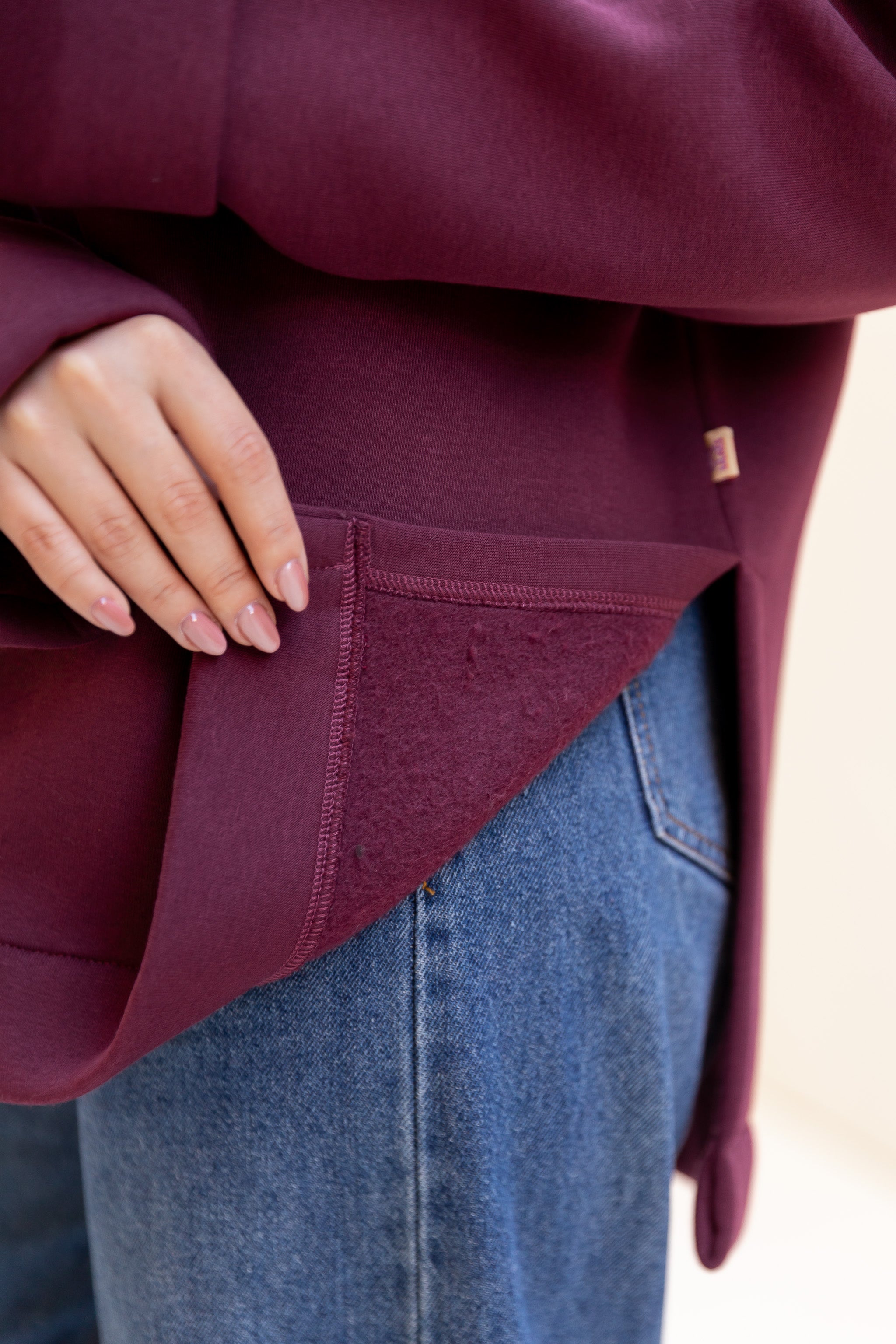 Pure Comfort-Crimson Burgundy
