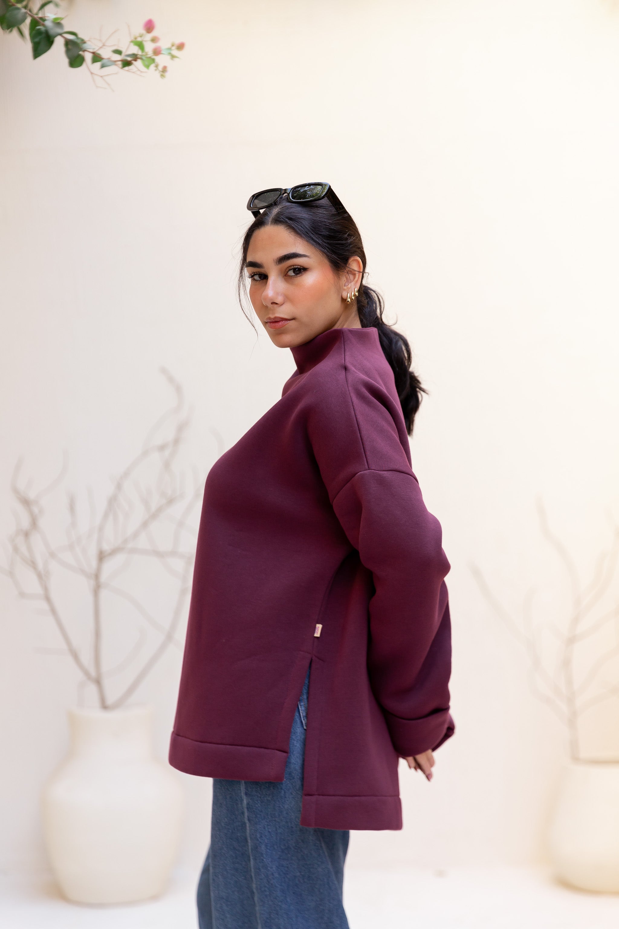 Pure Comfort-Crimson Burgundy